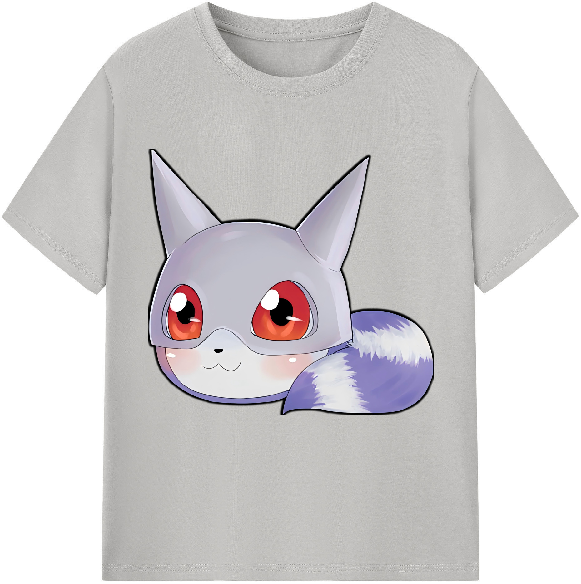 （画像用） Digimon デジタルモンスター/デジモン レディースカジュアルプリントTシャツ（綿100％）