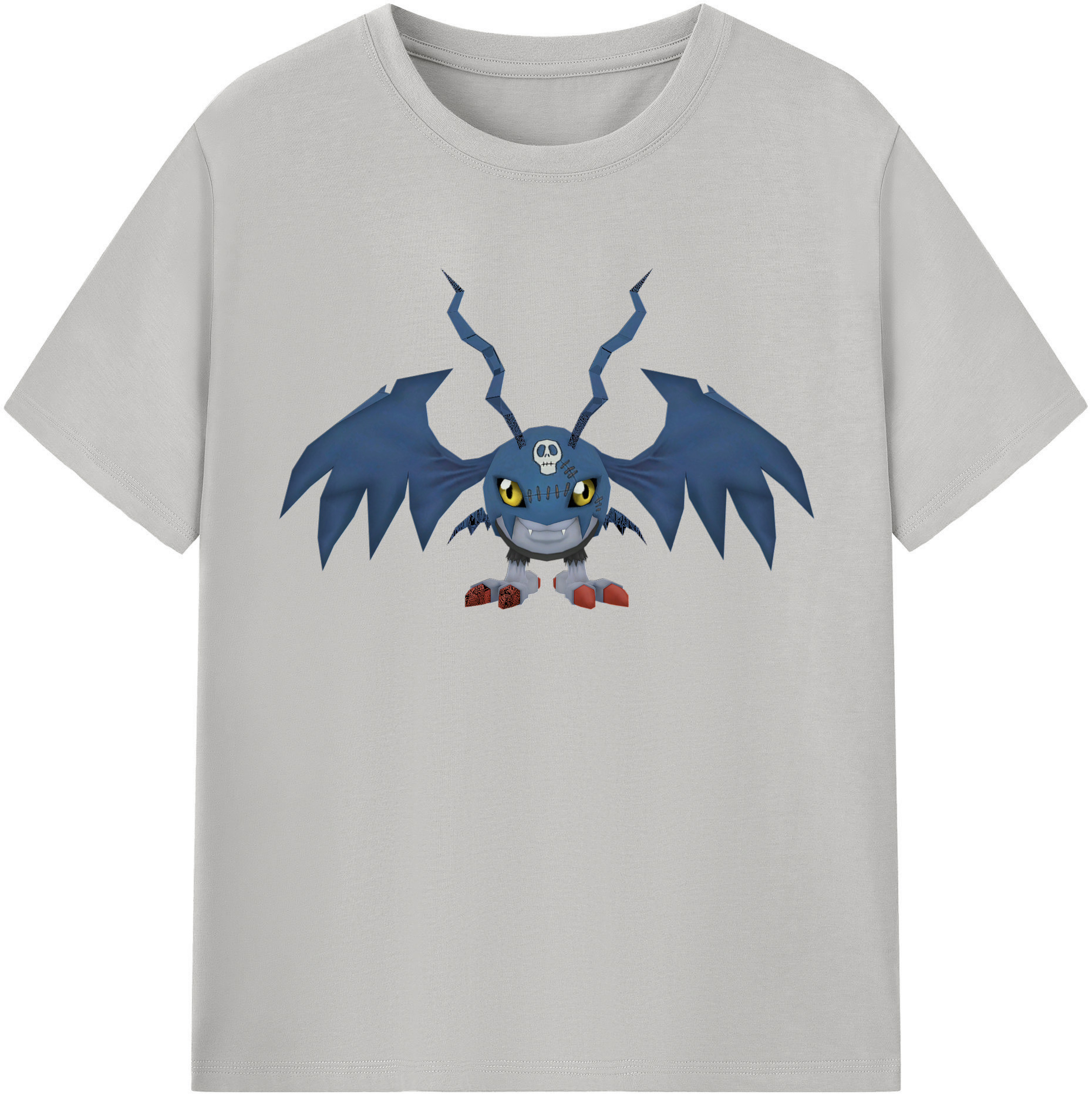 （画像用） Digimon デジタルモンスター/デジモン レディースカジュアルプリントTシャツ（綿100％）