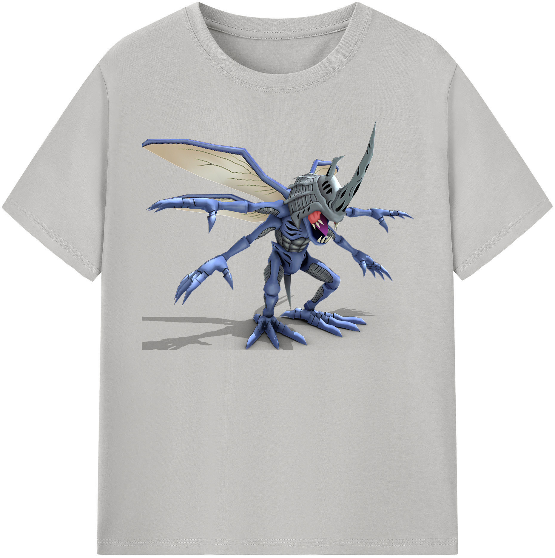 （画像用） Digimon デジタルモンスター/デジモン レディースカジュアルプリントTシャツ（綿100％）