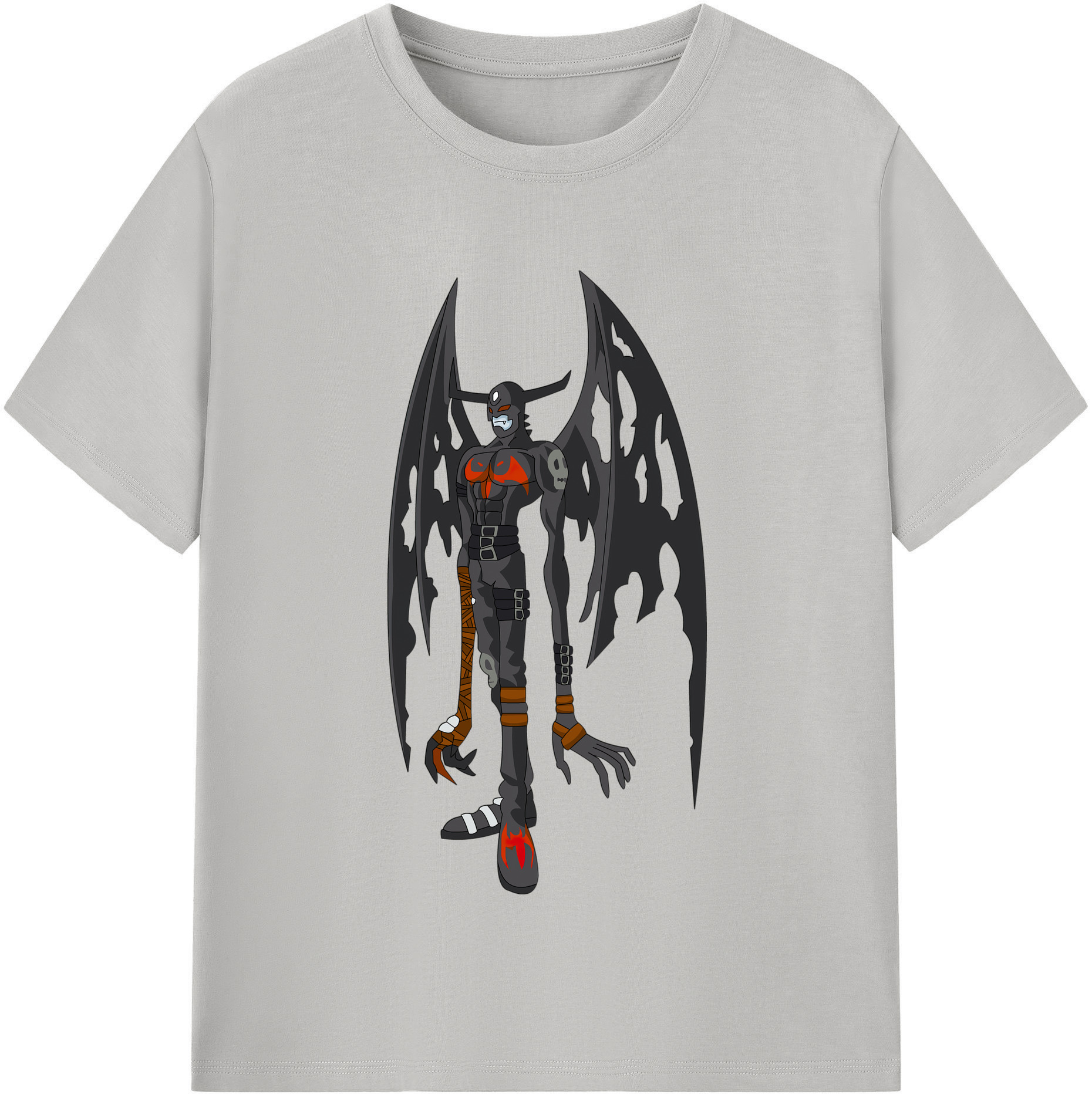（画像用） Digimon デジタルモンスター/デジモン レディースカジュアルプリントTシャツ（綿100％）