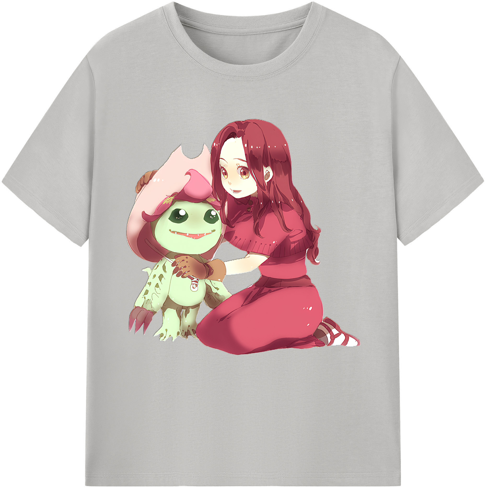 （画像用） Digimon デジタルモンスター/デジモン レディースカジュアルプリントTシャツ（綿100％）