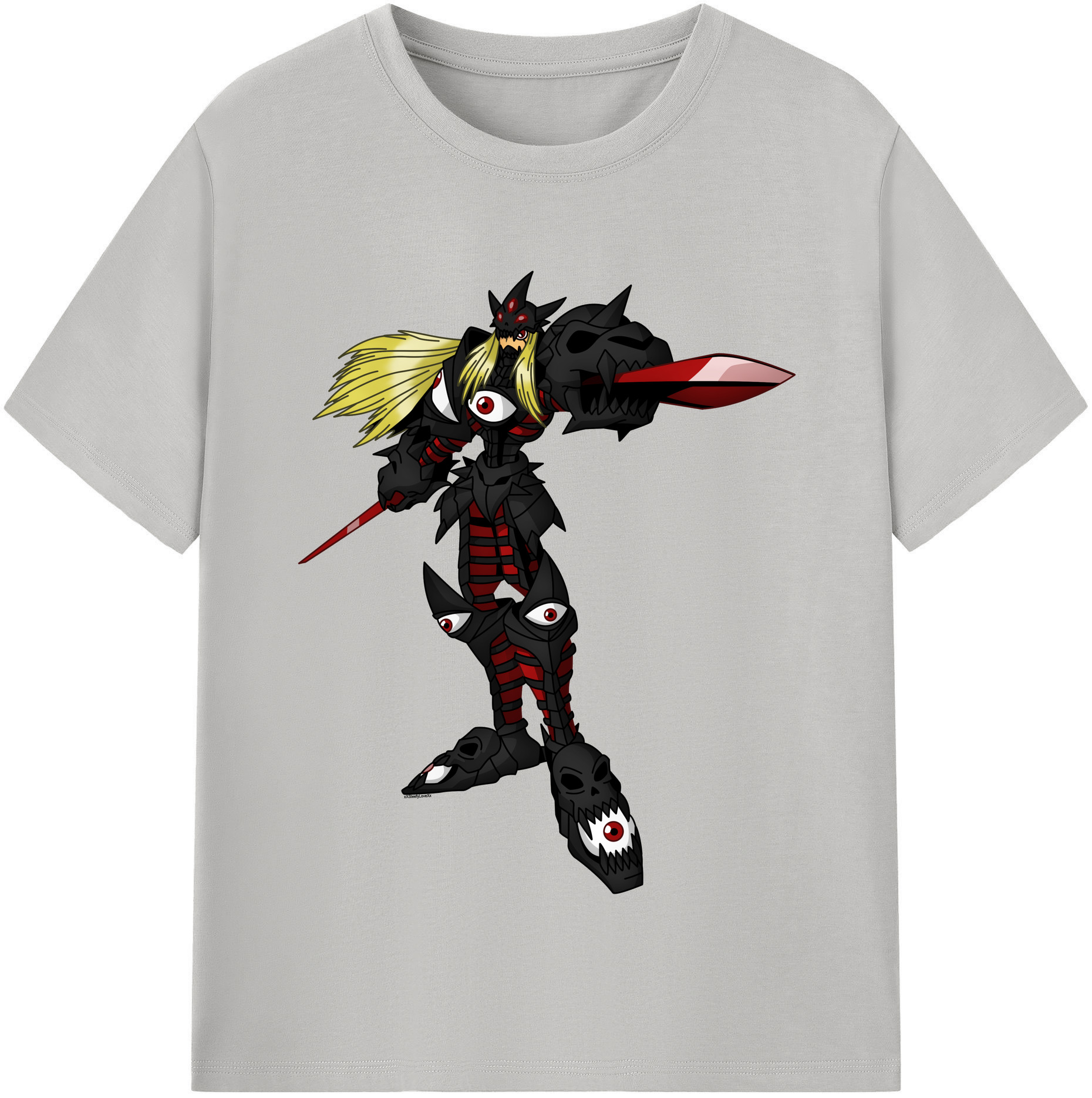 （画像用） Digimon デジタルモンスター/デジモン レディースカジュアルプリントTシャツ（綿100％）
