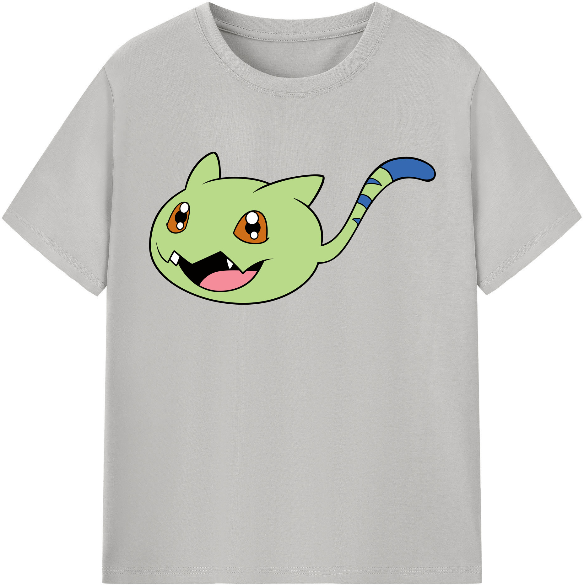 （画像用） Digimon デジタルモンスター/デジモン レディースカジュアルプリントTシャツ（綿100％）