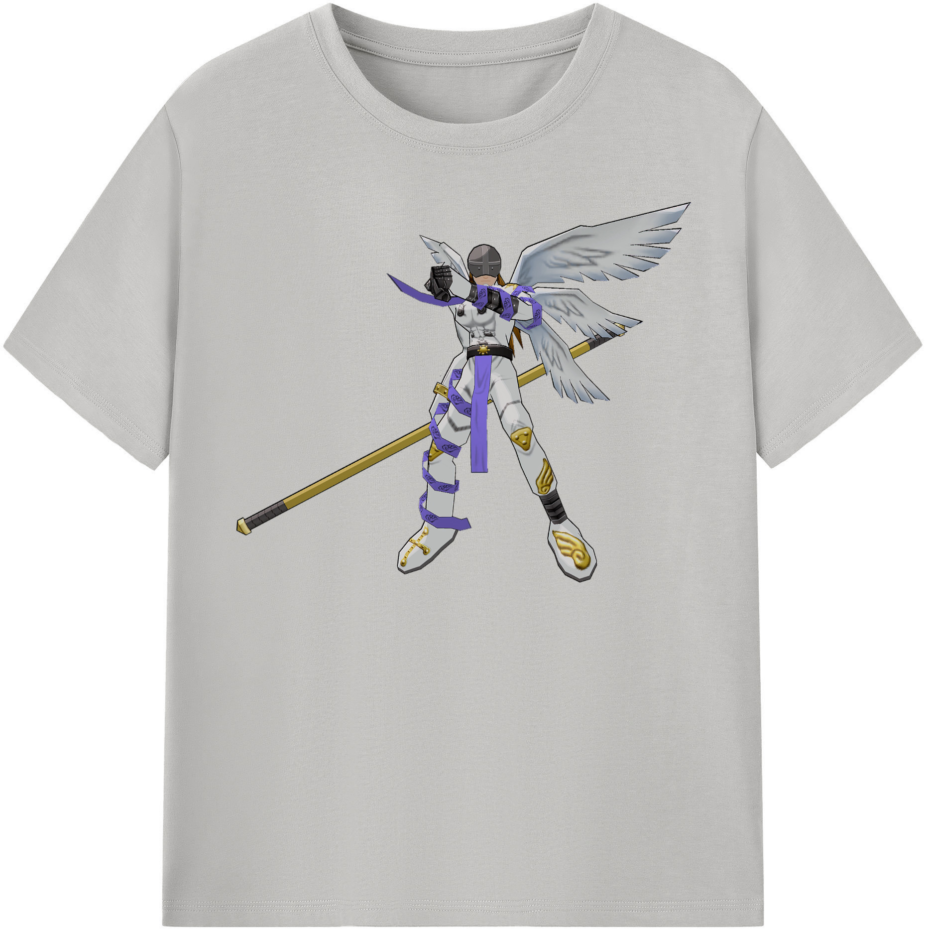 （画像用） Digimon デジタルモンスター/デジモン レディースカジュアルプリントTシャツ（綿100％）