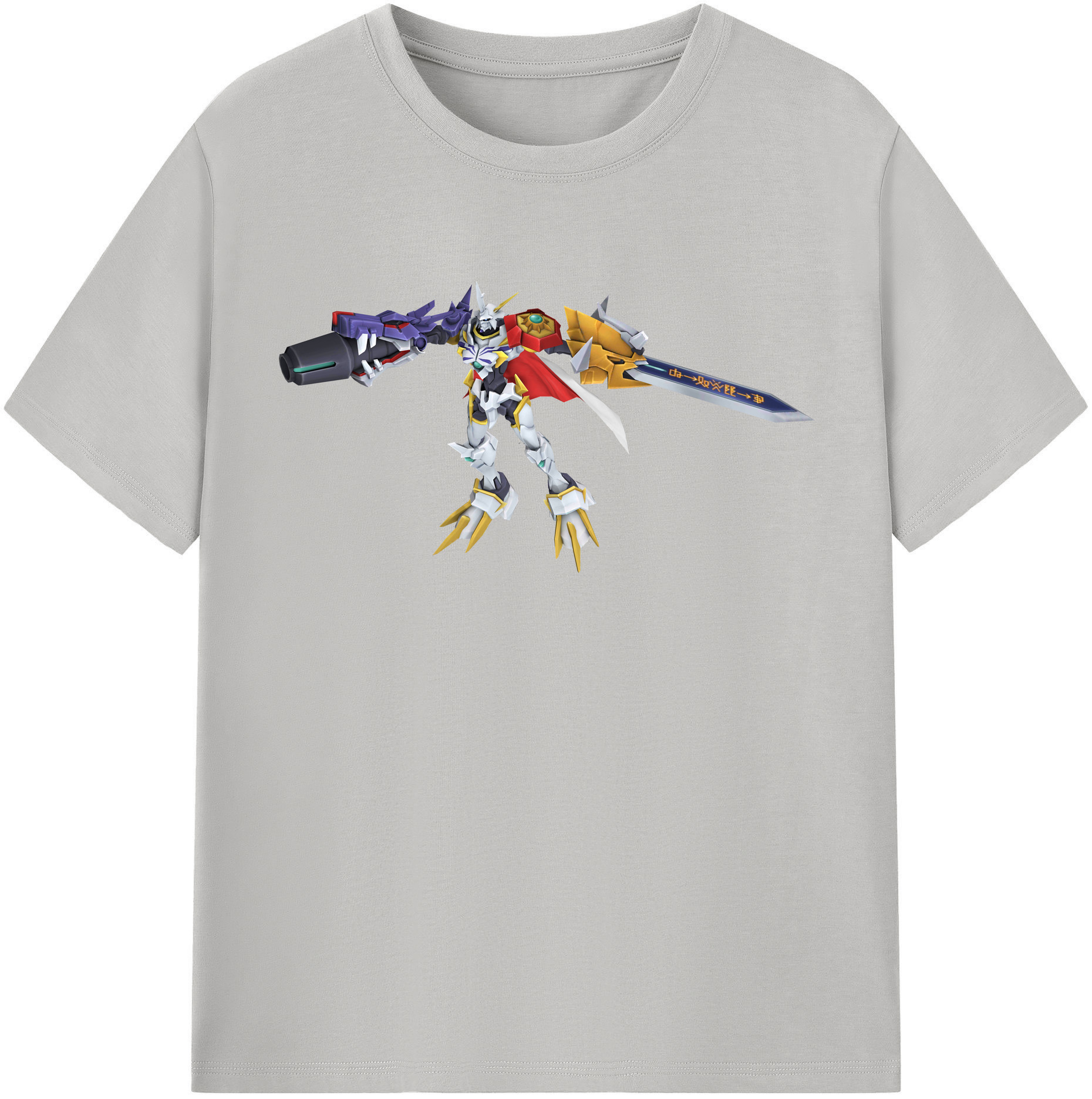 （画像用） Digimon デジタルモンスター/デジモン レディースカジュアルプリントTシャツ（綿100％）