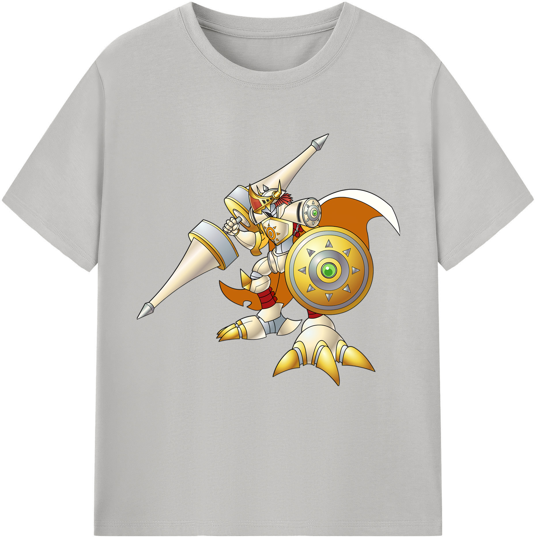 （画像用） Digimon デジタルモンスター/デジモン レディースカジュアルプリントTシャツ（綿100％）