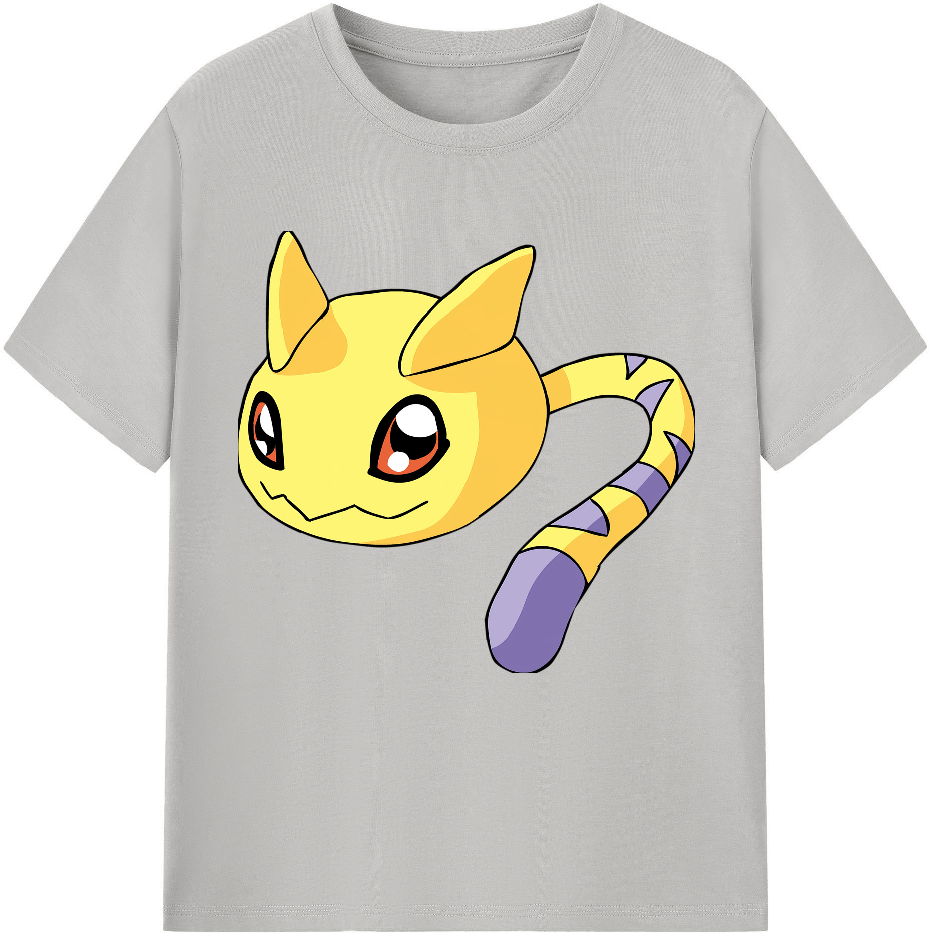 （画像用） Digimon デジタルモンスター/デジモン レディースカジュアルプリントTシャツ（綿100％）