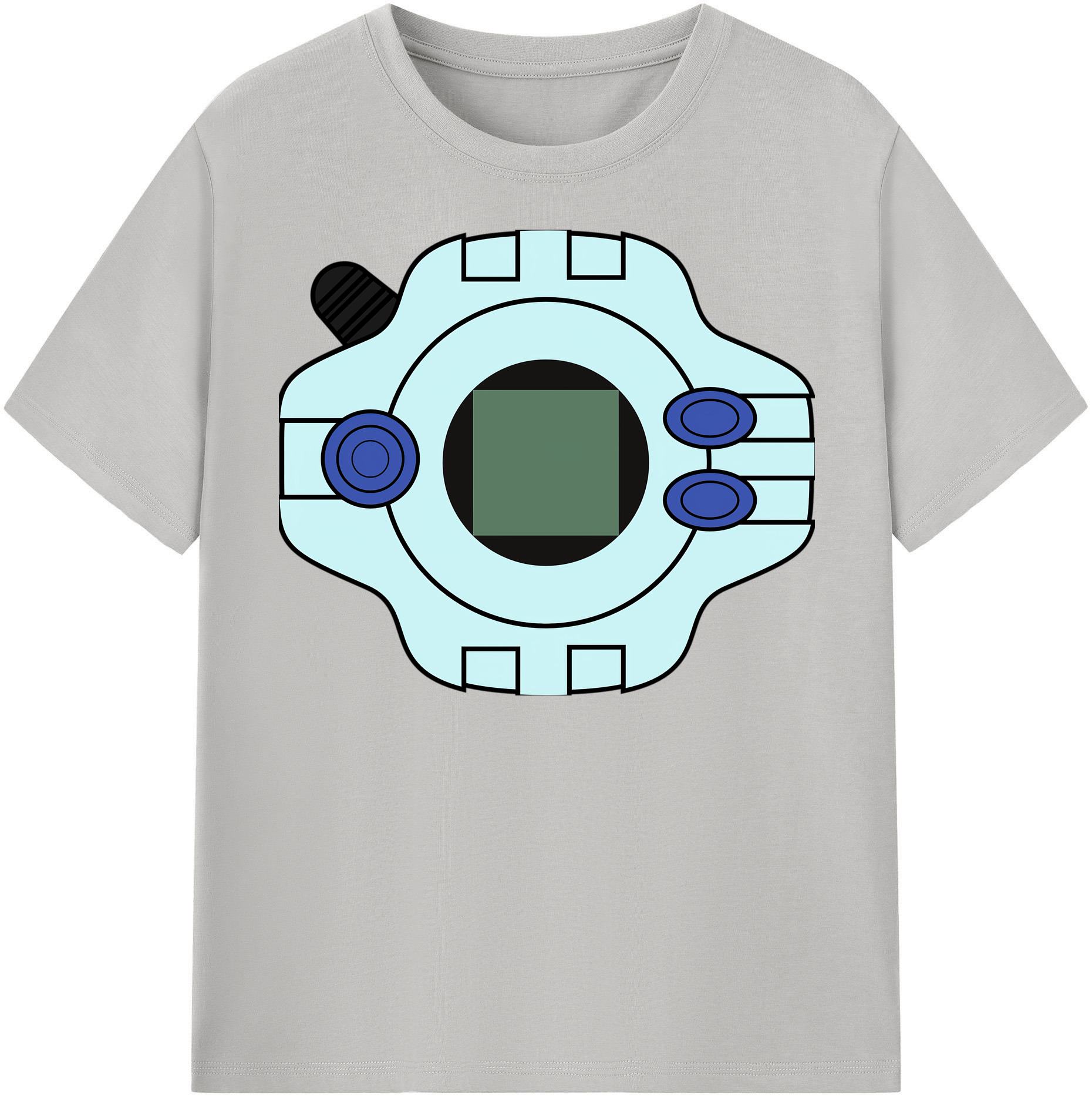 （画像用） Digimon デジタルモンスター/デジモン レディースカジュアルプリントTシャツ（綿100％）