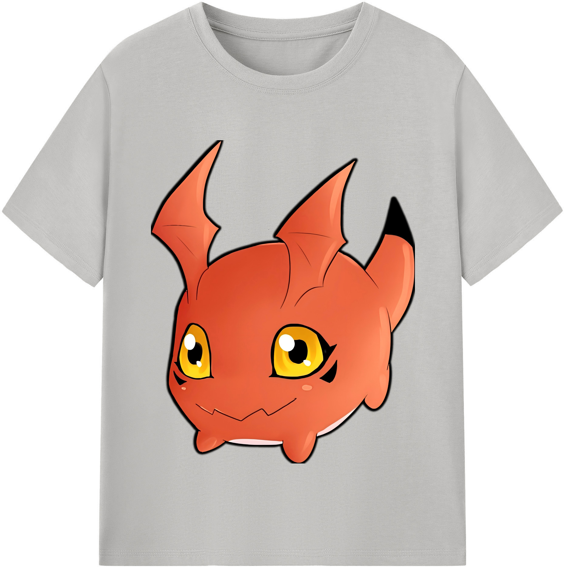 （画像用） Digimon デジタルモンスター/デジモン レディースカジュアルプリントTシャツ（綿100％）