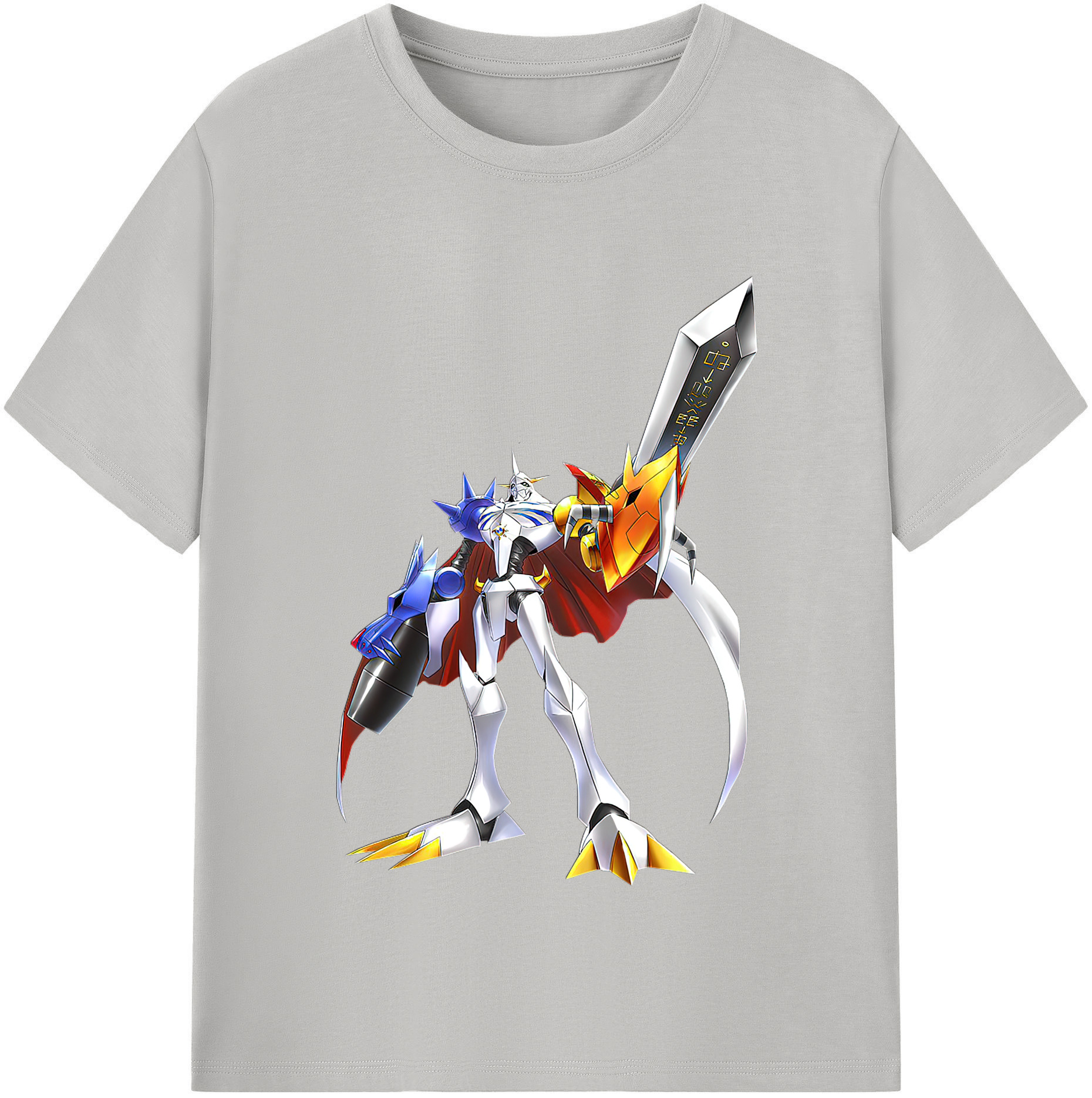 （画像用） Digimon デジタルモンスター/デジモン レディースカジュアルプリントTシャツ（綿100％）