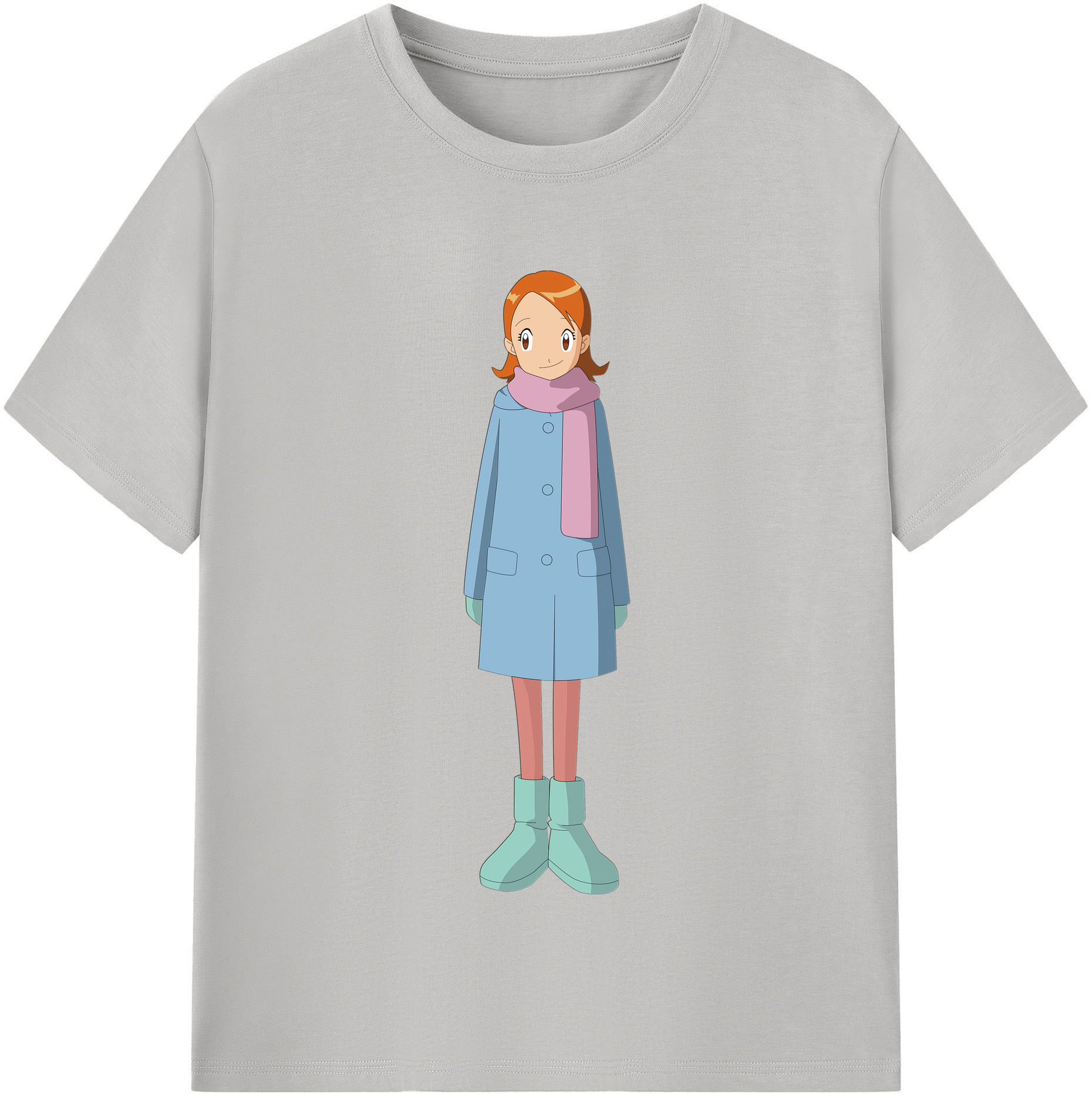 （画像用） Digimon デジタルモンスター/デジモン レディースカジュアルプリントTシャツ（綿100％）