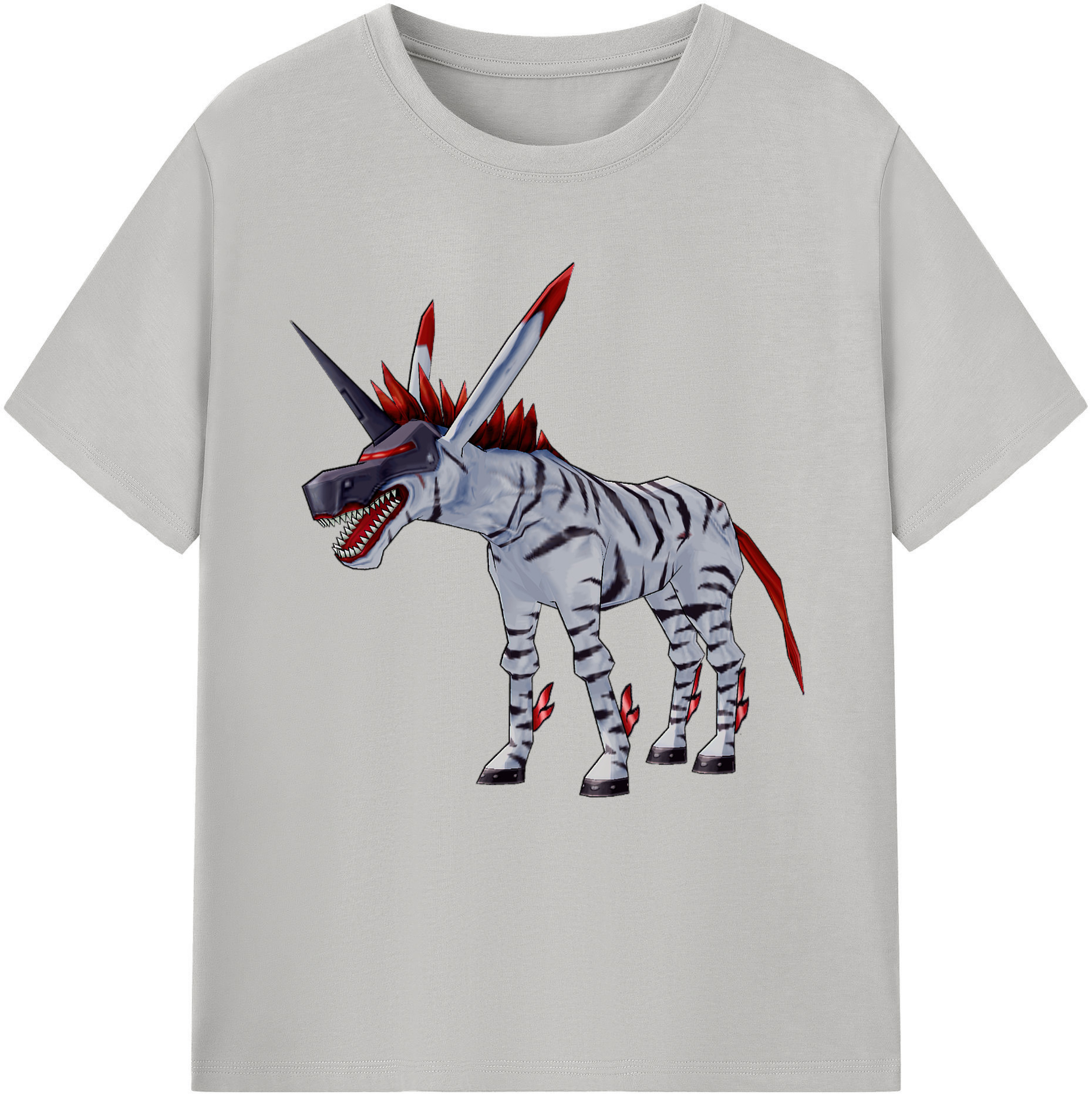 （画像用） Digimon デジタルモンスター/デジモン レディースカジュアルプリントTシャツ（綿100％）
