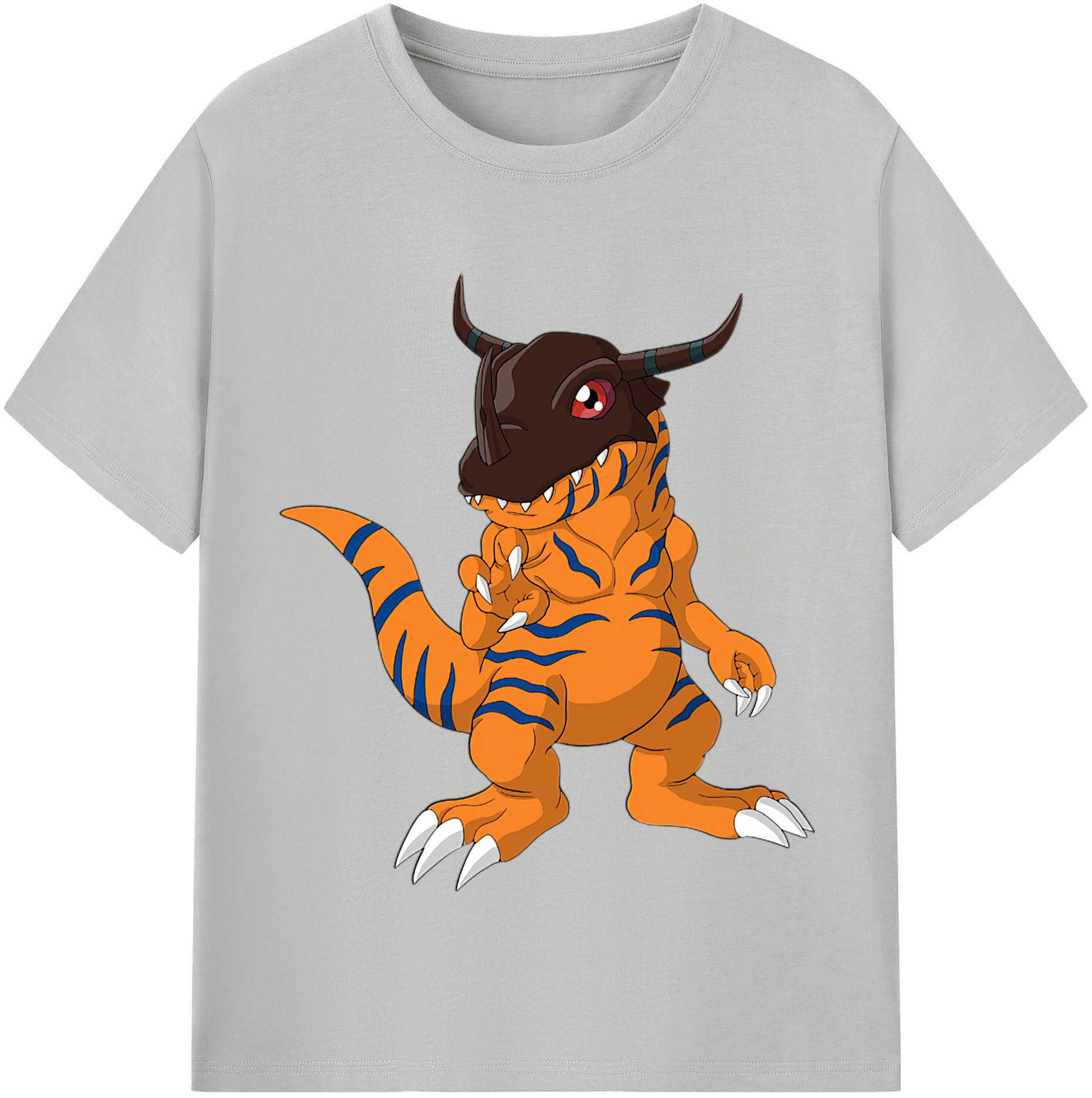 （画像用） Digimon デジタルモンスター/デジモン レディースカジュアルプリントTシャツ（綿100％）