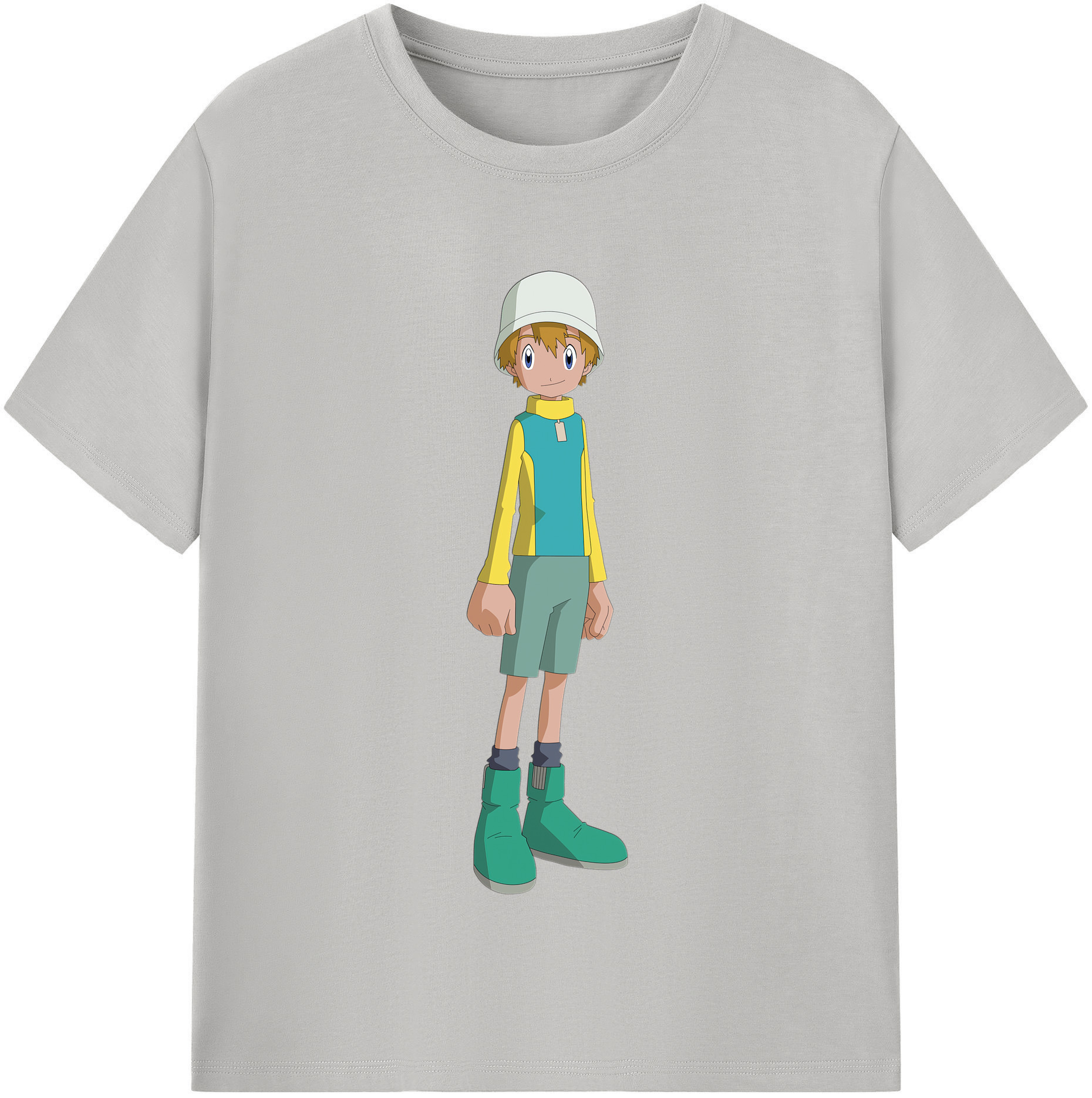 （画像用） Digimon デジタルモンスター/デジモン レディースカジュアルプリントTシャツ（綿100％）
