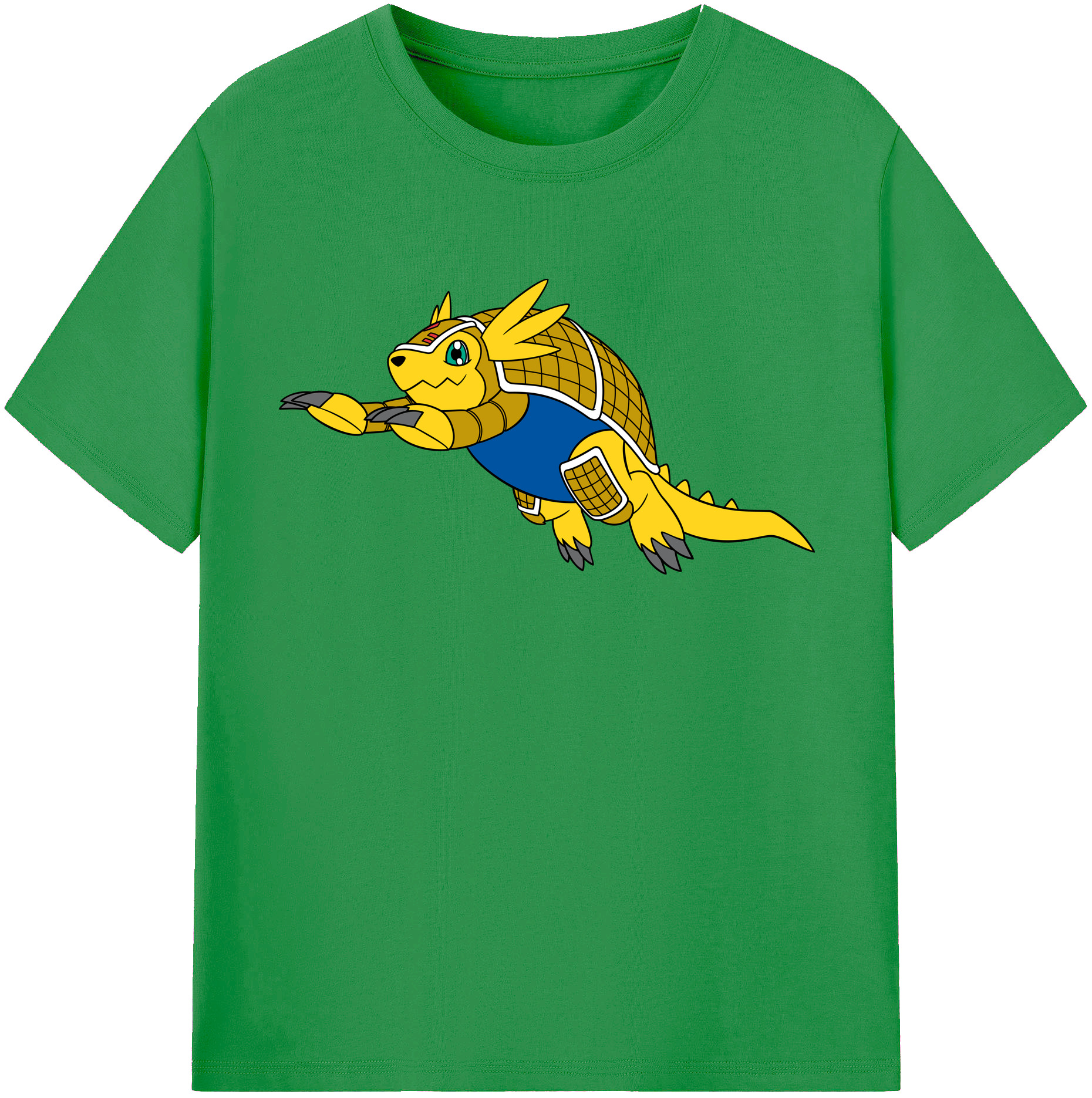 （画像用） Digimon デジタルモンスター/デジモン レディースカジュアルプリントTシャツ（綿100％）