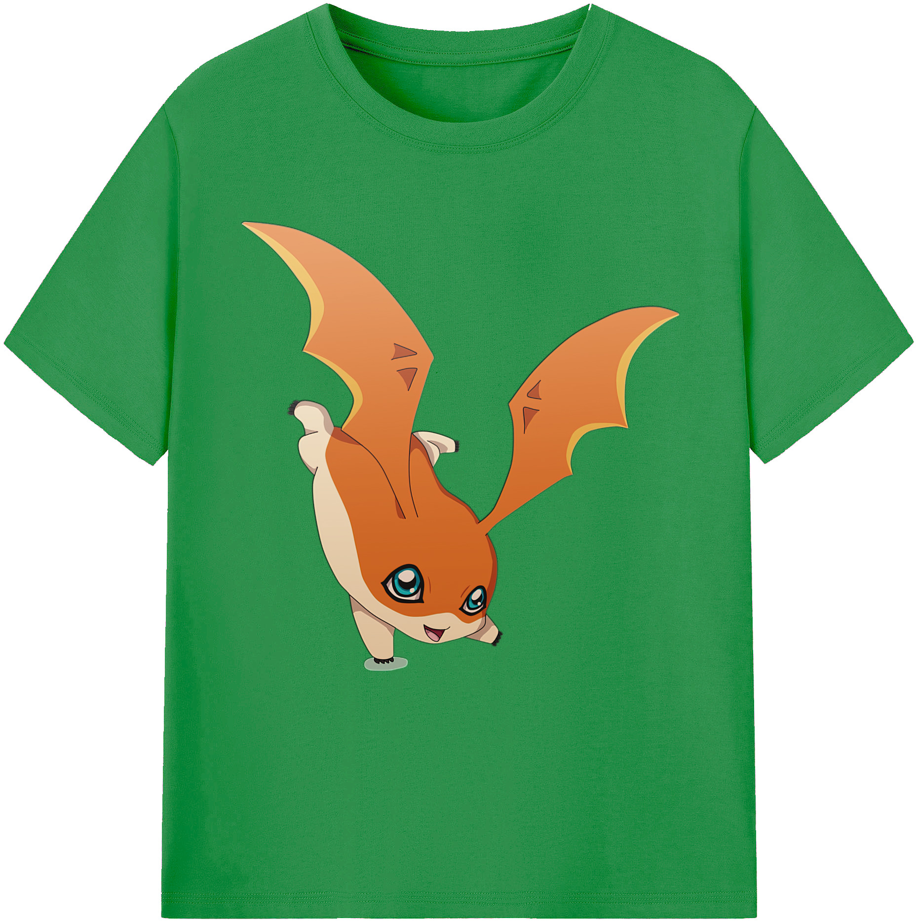 （画像用） Digimon デジタルモンスター/デジモン レディースカジュアルプリントTシャツ（綿100％）
