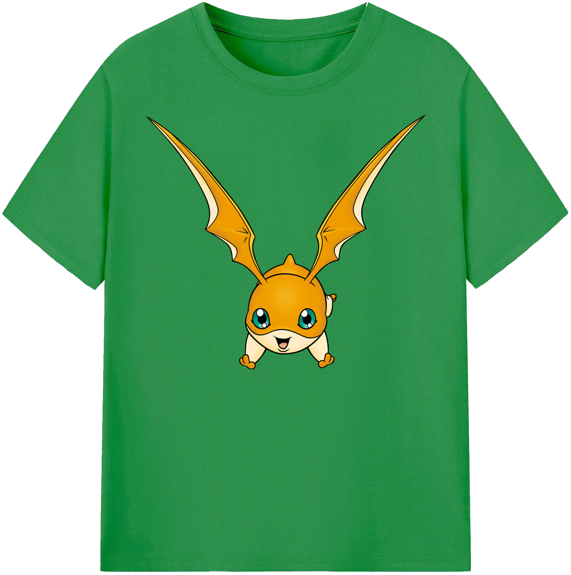 （画像用） Digimon デジタルモンスター/デジモン レディースカジュアルプリントTシャツ（綿100％）