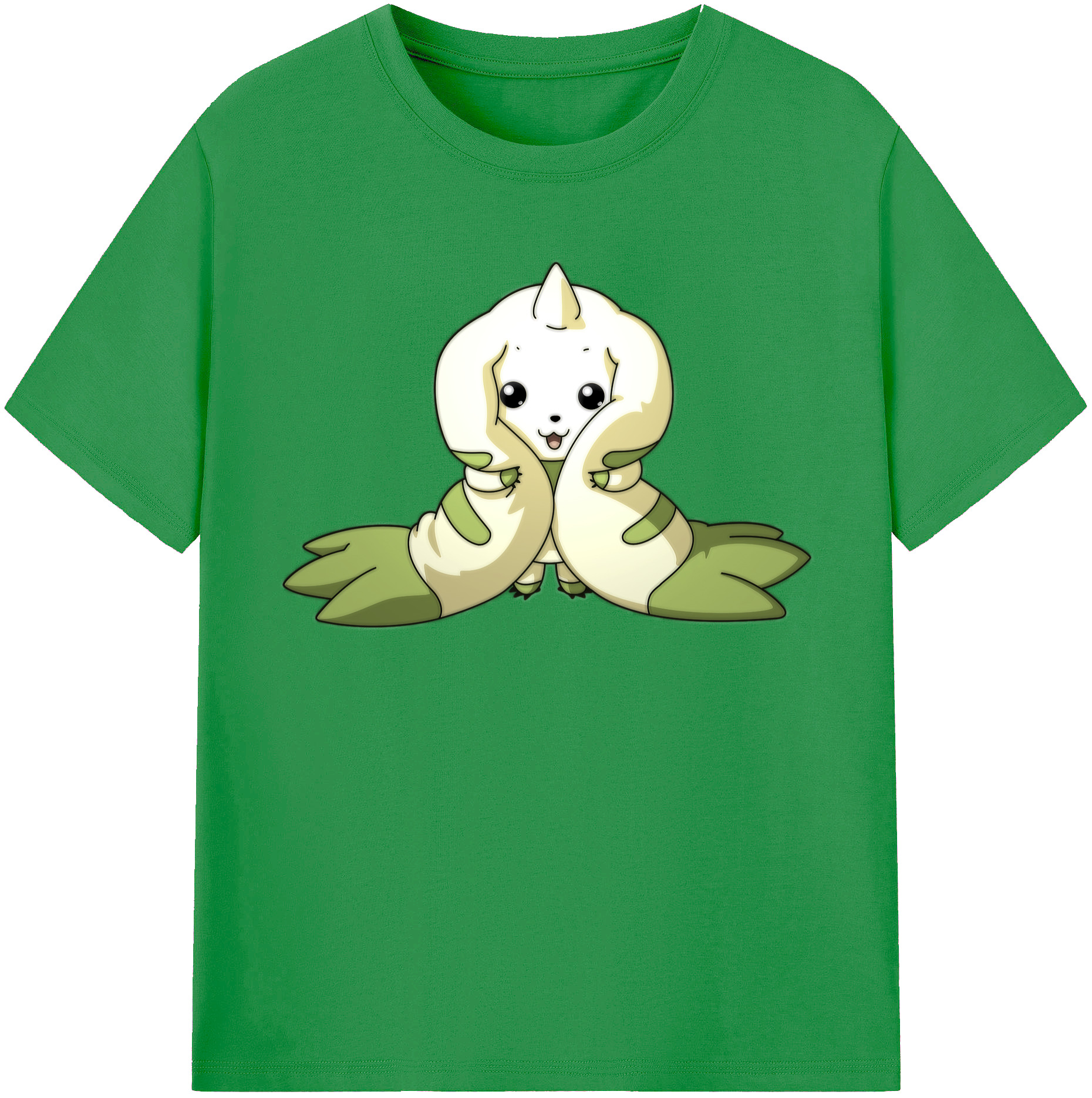 （画像用） Digimon デジタルモンスター/デジモン レディースカジュアルプリントTシャツ（綿100％）