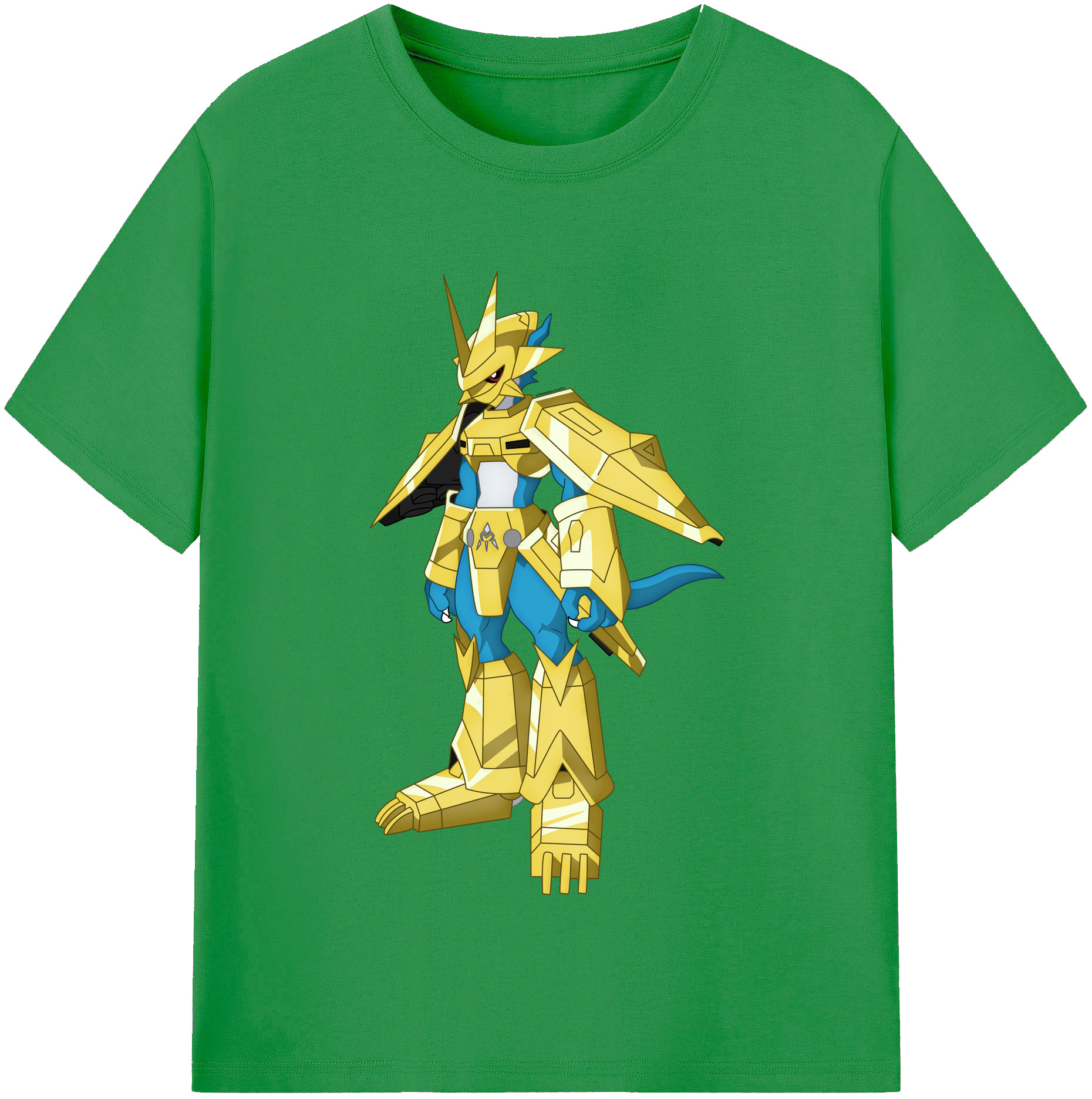 （画像用） Digimon デジタルモンスター/デジモン レディースカジュアルプリントTシャツ（綿100％）
