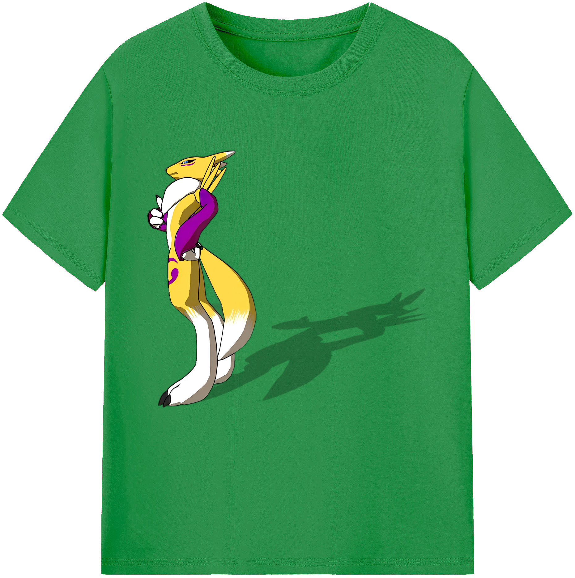 （画像用） Digimon デジタルモンスター/デジモン レディースカジュアルプリントTシャツ（綿100％）