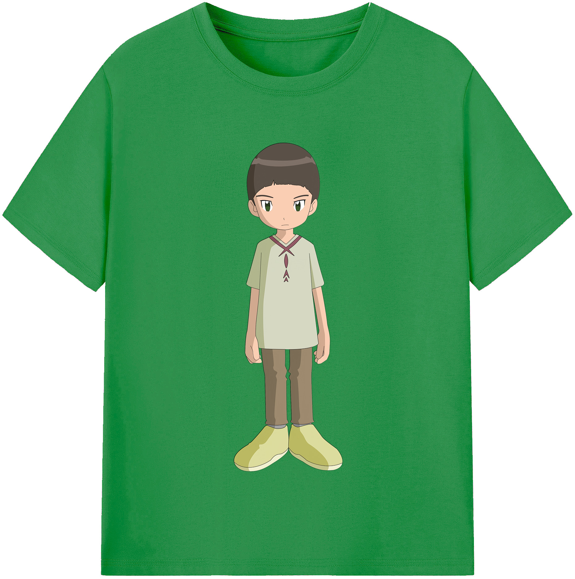 （画像用） Digimon デジタルモンスター/デジモン レディースカジュアルプリントTシャツ（綿100％）