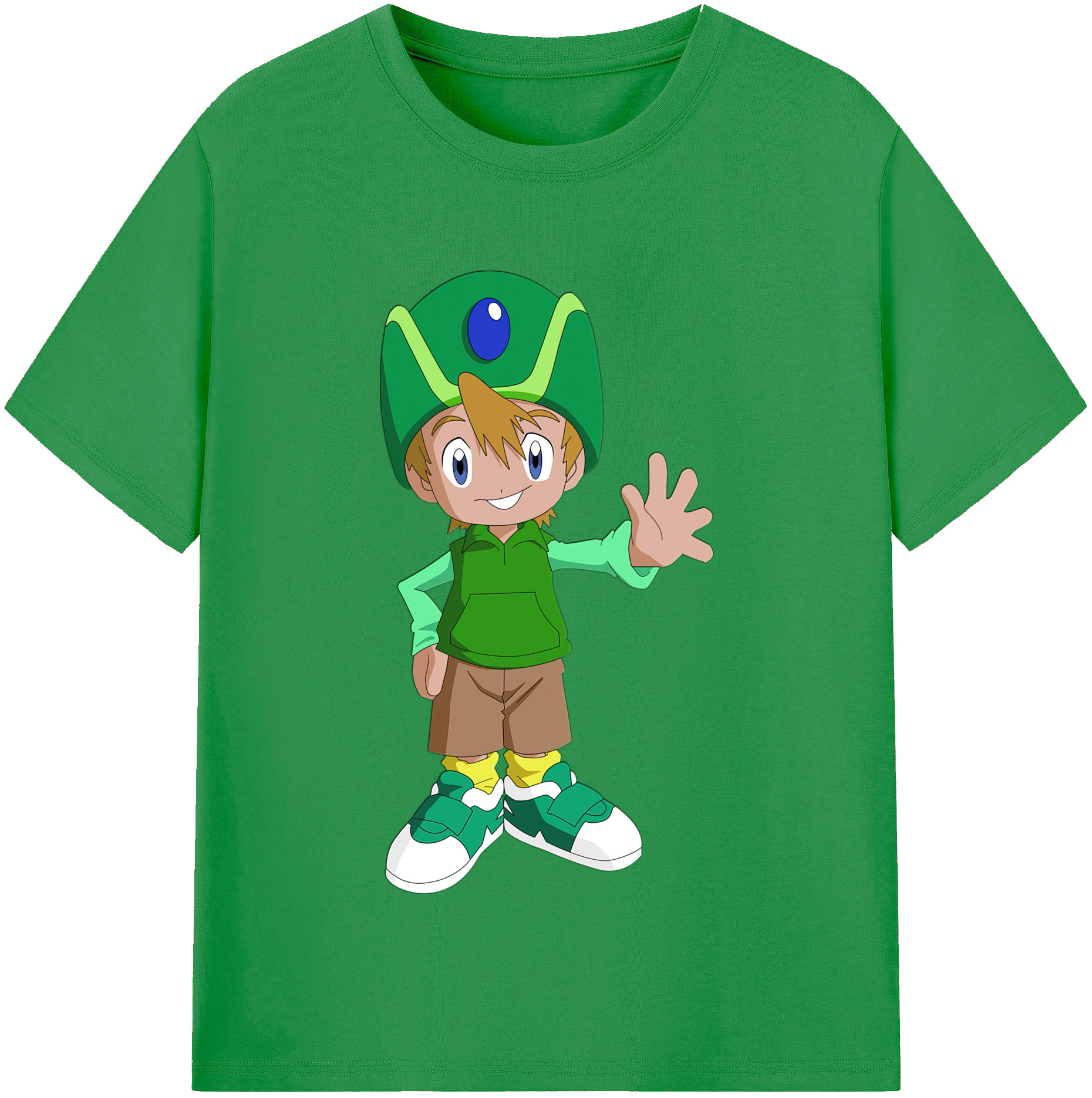 （画像用） Digimon デジタルモンスター/デジモン レディースカジュアルプリントTシャツ（綿100％）
