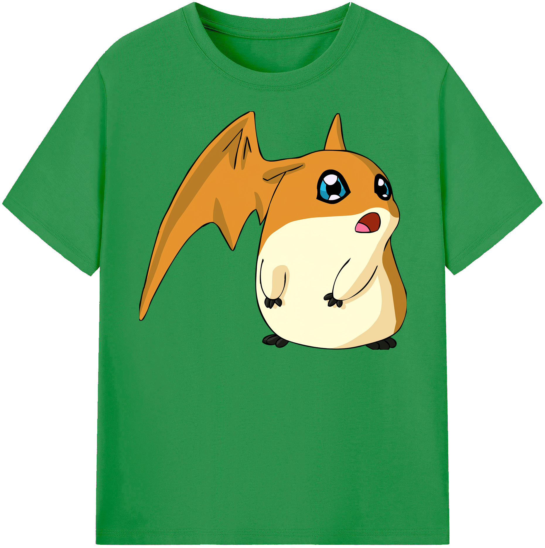 （画像用） Digimon デジタルモンスター/デジモン レディースカジュアルプリントTシャツ（綿100％）