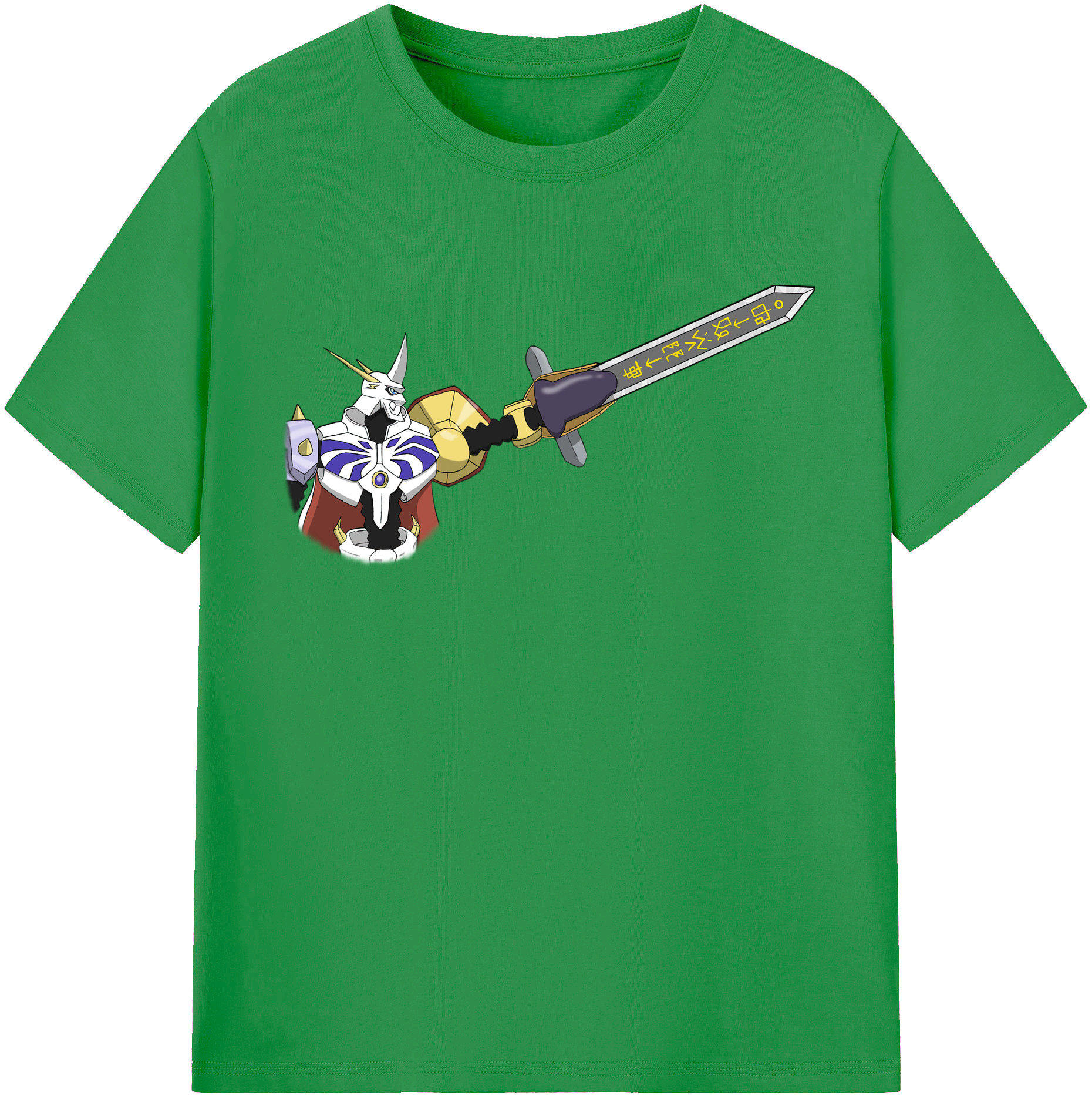 （画像用） Digimon デジタルモンスター/デジモン レディースカジュアルプリントTシャツ（綿100％）