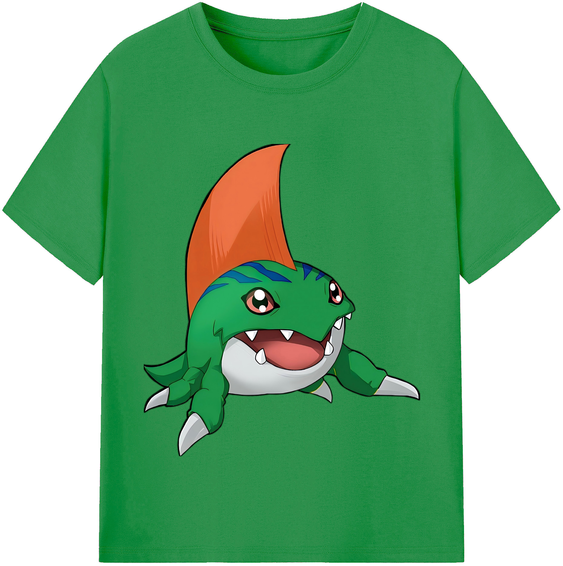 （画像用） Digimon デジタルモンスター/デジモン レディースカジュアルプリントTシャツ（綿100％）