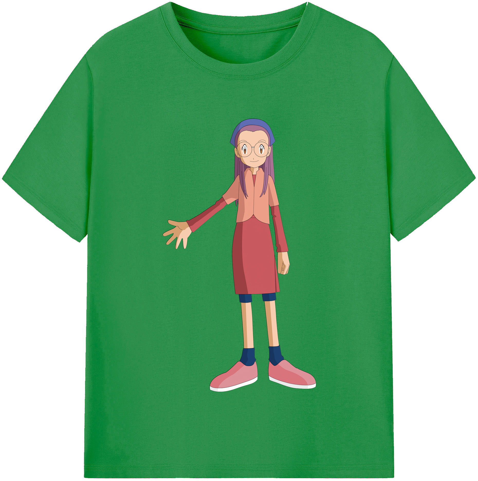 （画像用） Digimon デジタルモンスター/デジモン レディースカジュアルプリントTシャツ（綿100％）