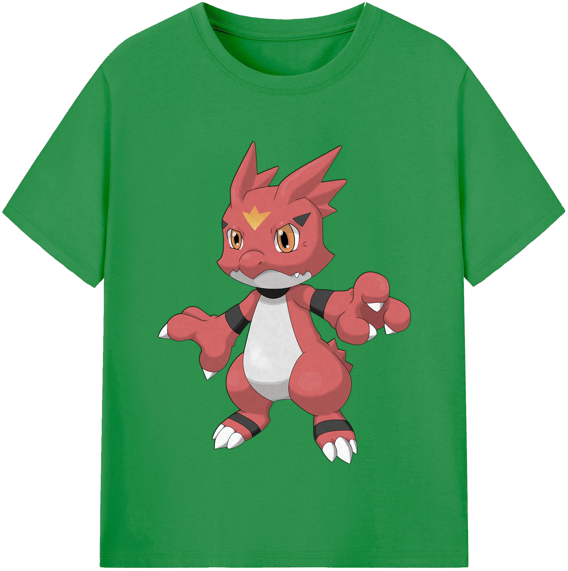（画像用） Digimon デジタルモンスター/デジモン レディースカジュアルプリントTシャツ（綿100％）