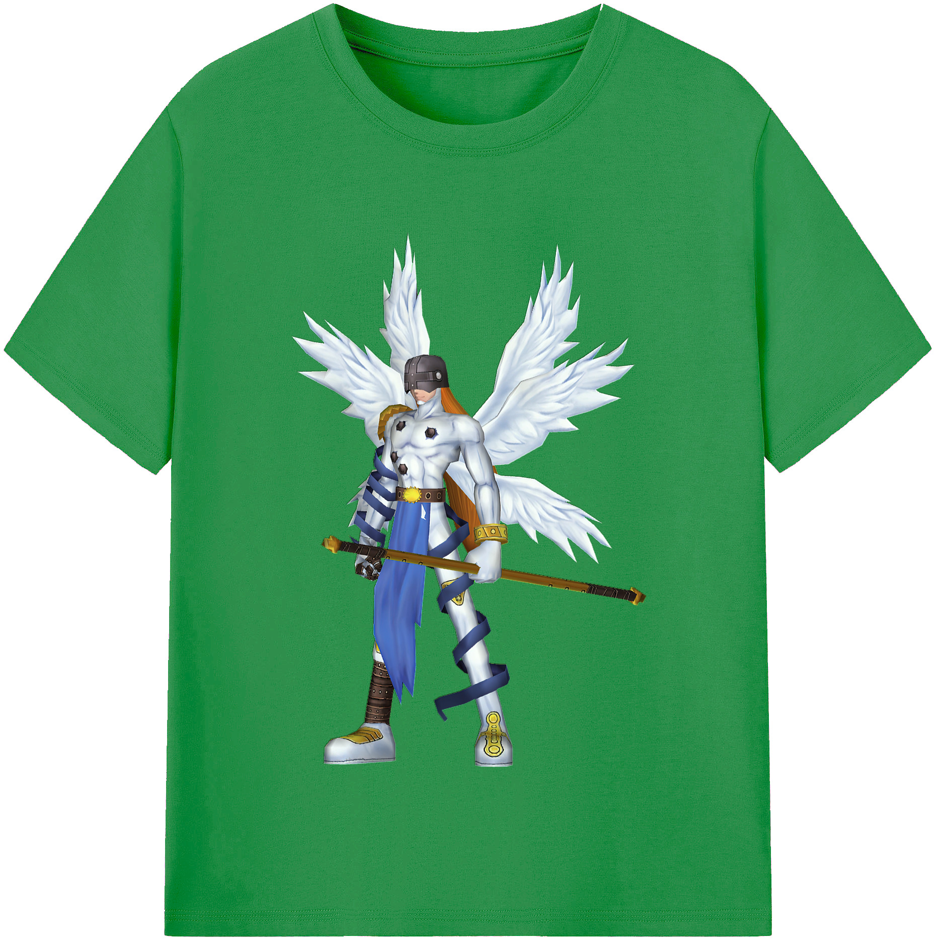 （画像用） Digimon デジタルモンスター/デジモン レディースカジュアルプリントTシャツ（綿100％）