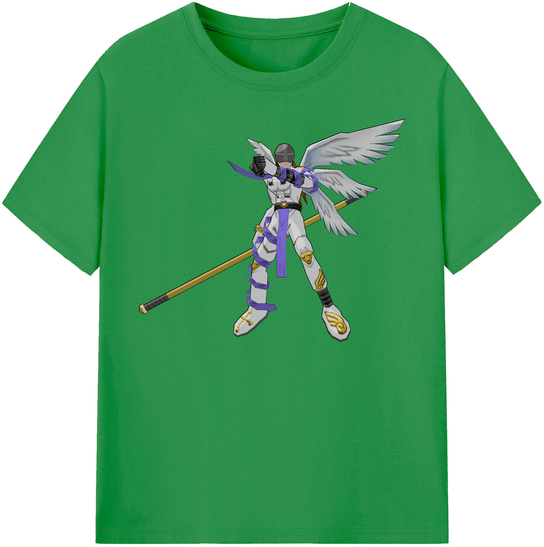 （画像用） Digimon デジタルモンスター/デジモン レディースカジュアルプリントTシャツ（綿100％）