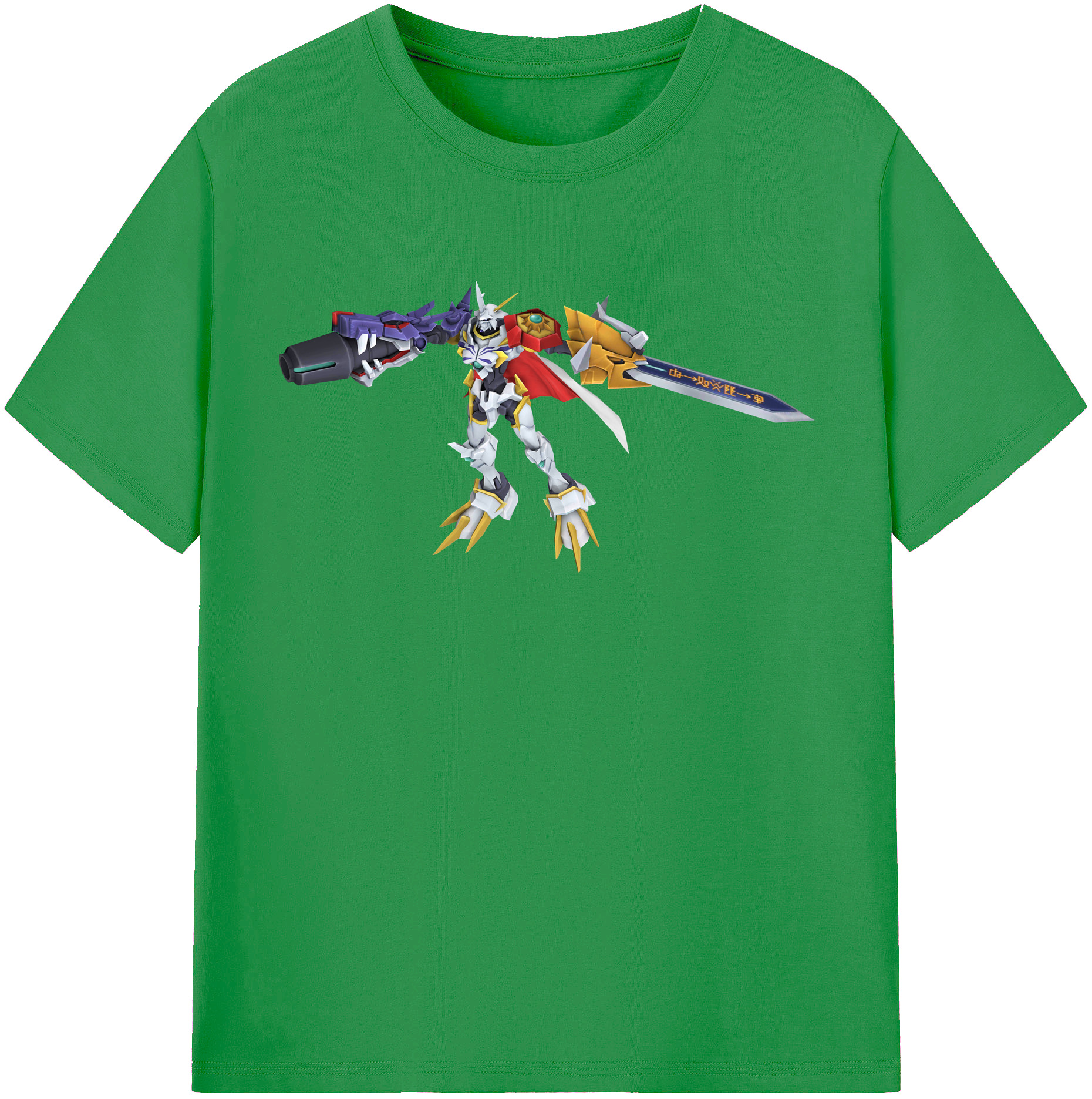 （画像用） Digimon デジタルモンスター/デジモン レディースカジュアルプリントTシャツ（綿100％）