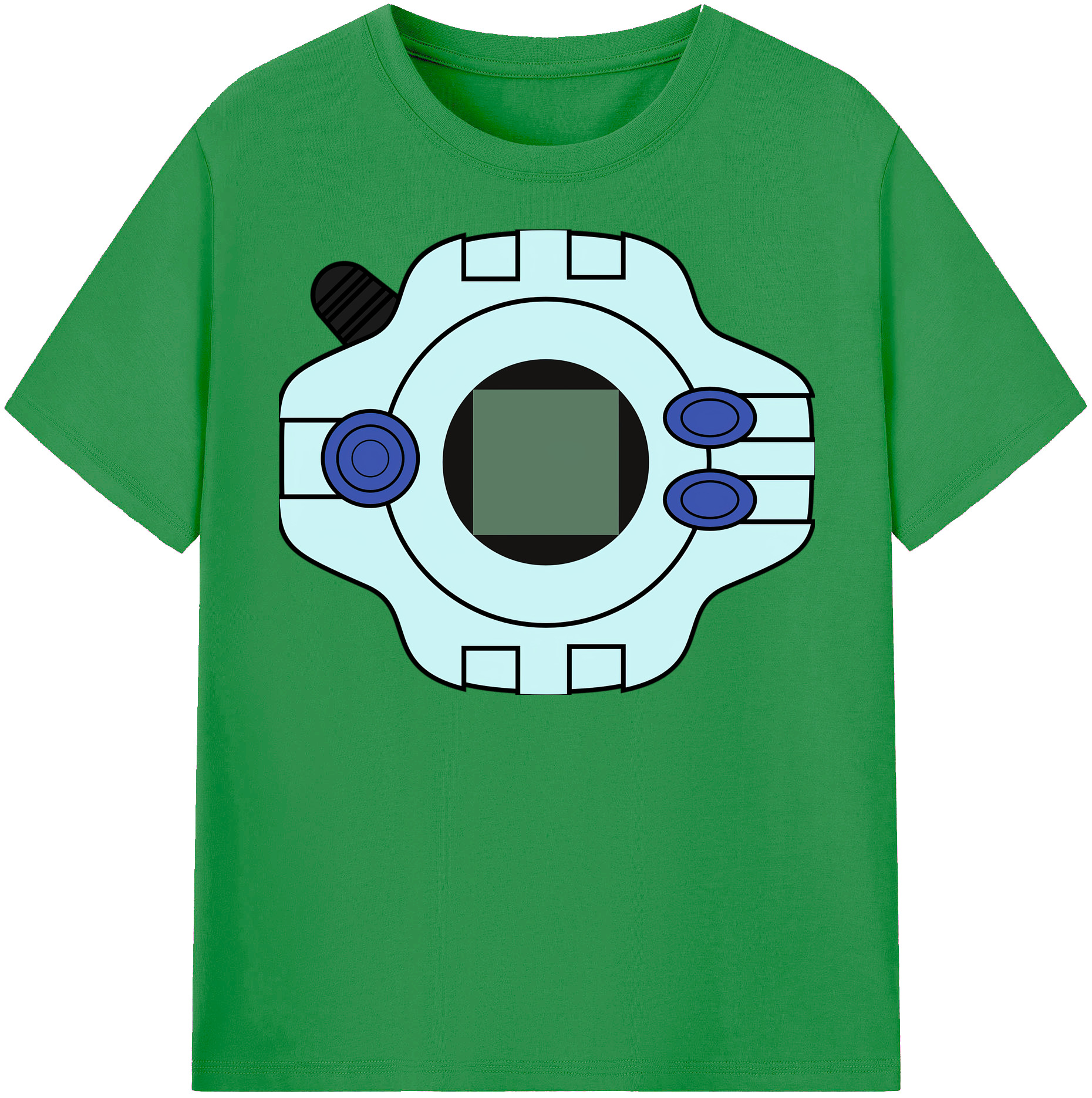 （画像用） Digimon デジタルモンスター/デジモン レディースカジュアルプリントTシャツ（綿100％）