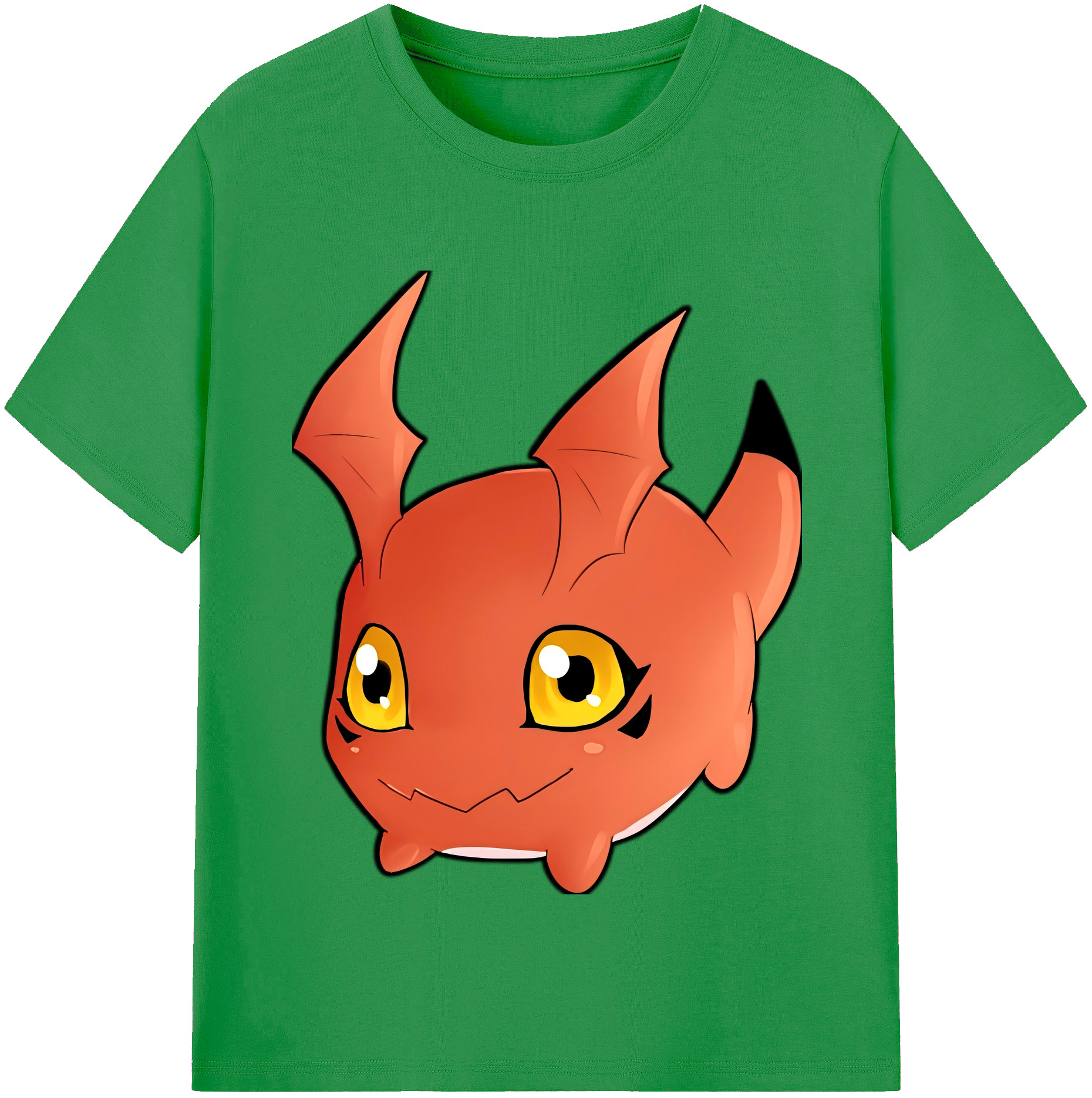（画像用） Digimon デジタルモンスター/デジモン レディースカジュアルプリントTシャツ（綿100％）