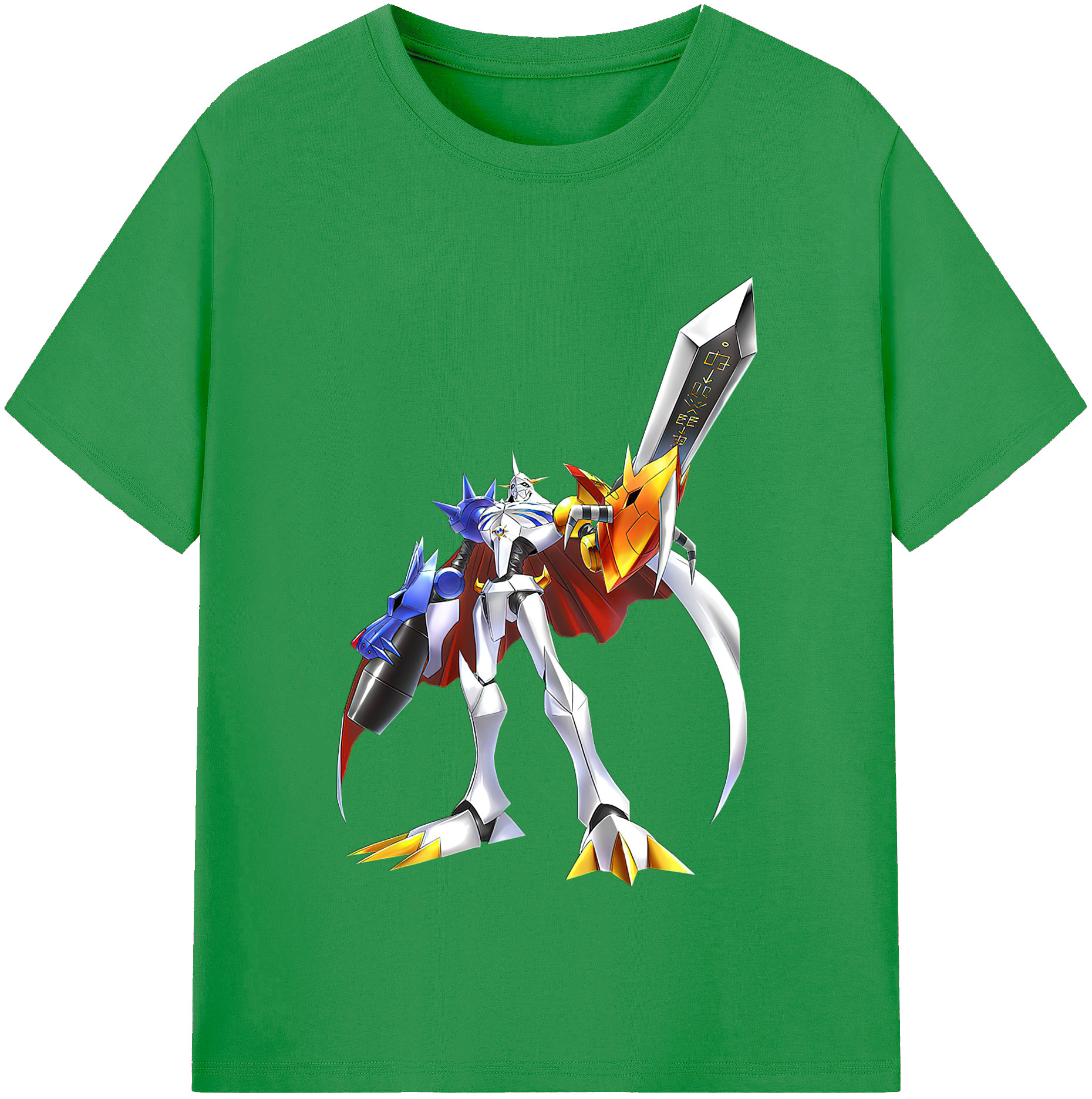 （画像用） Digimon デジタルモンスター/デジモン レディースカジュアルプリントTシャツ（綿100％）