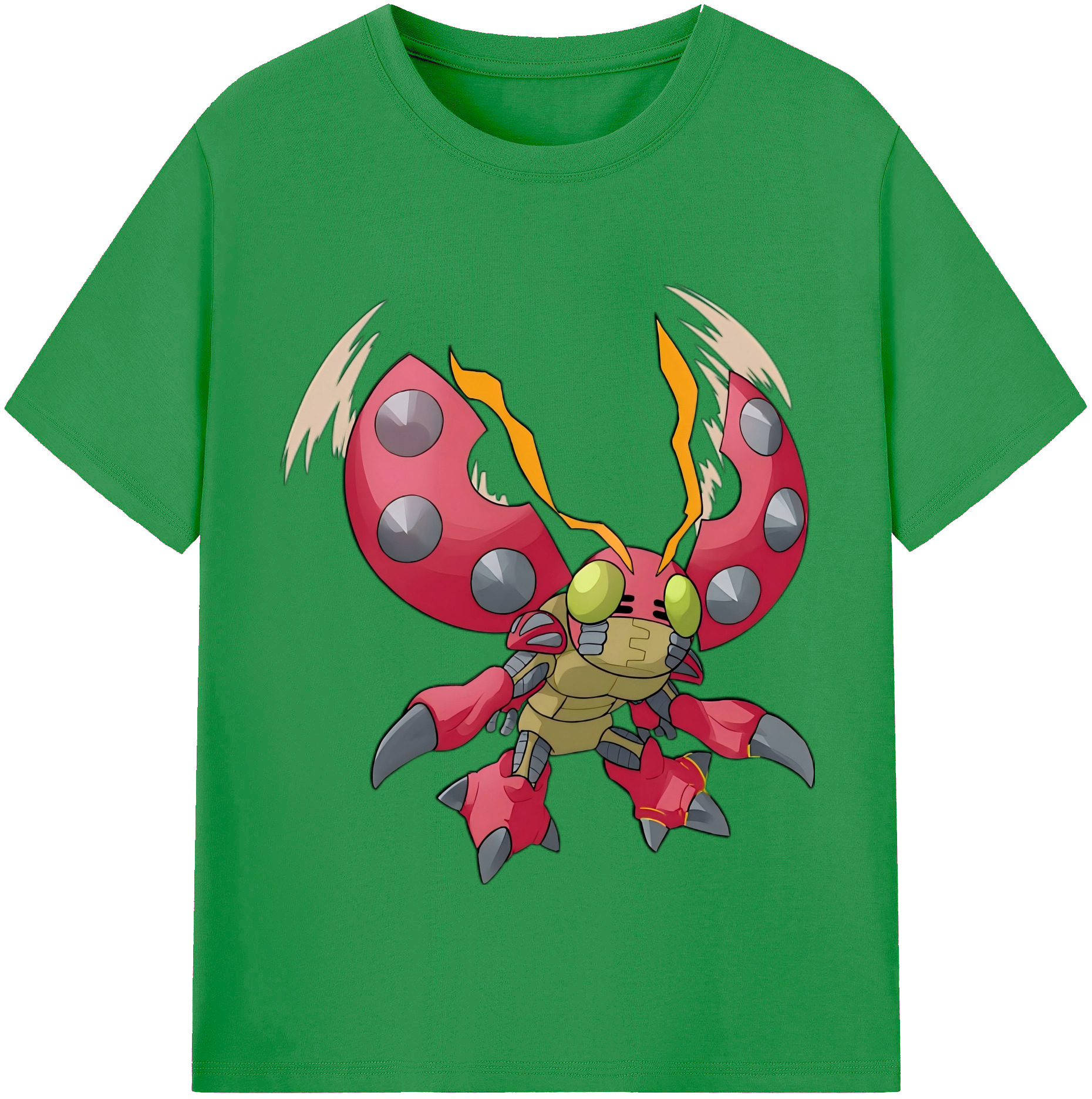 （画像用） Digimon デジタルモンスター/デジモン レディースカジュアルプリントTシャツ（綿100％）