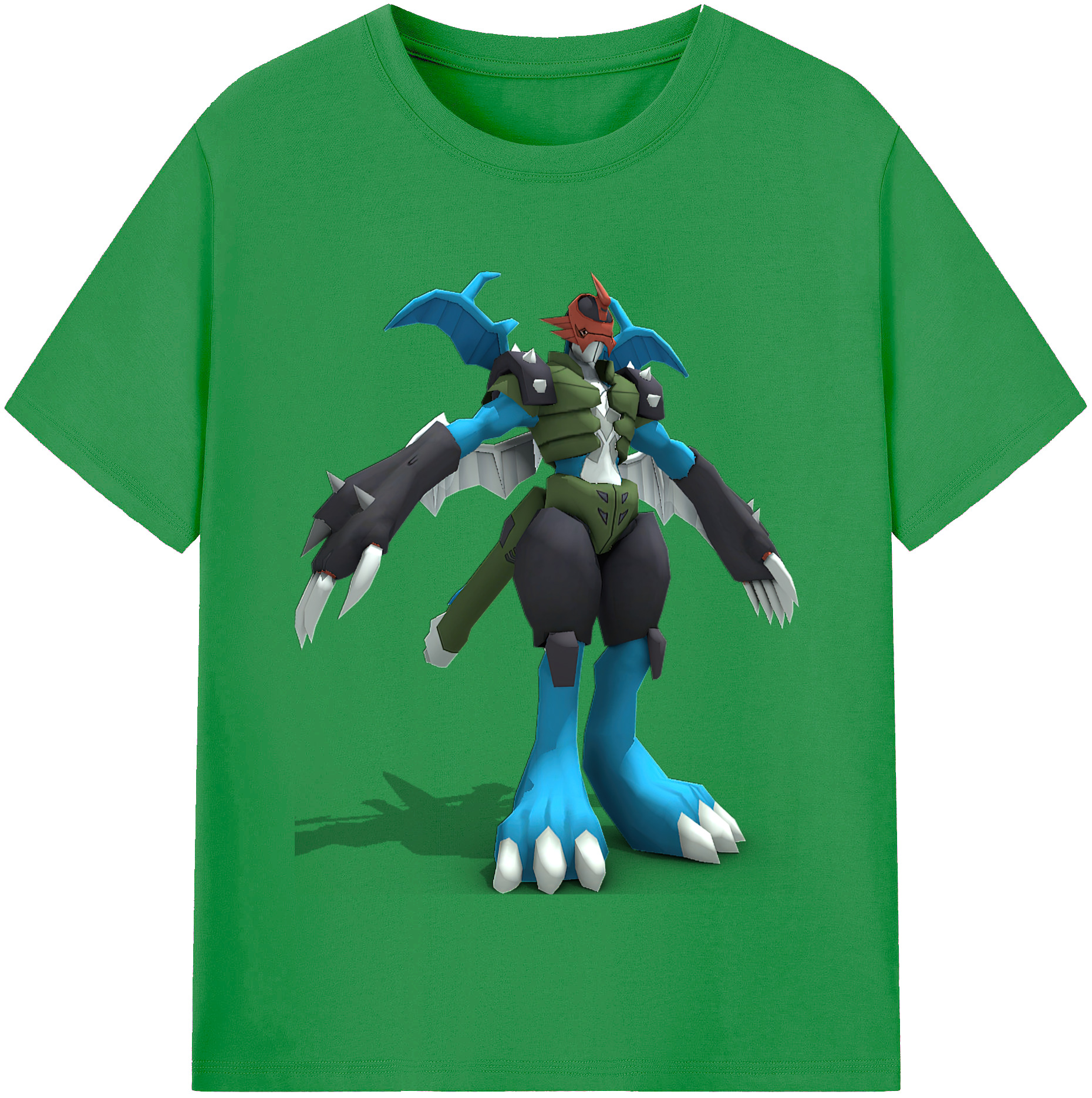 （画像用） Digimon デジタルモンスター/デジモン レディースカジュアルプリントTシャツ（綿100％）