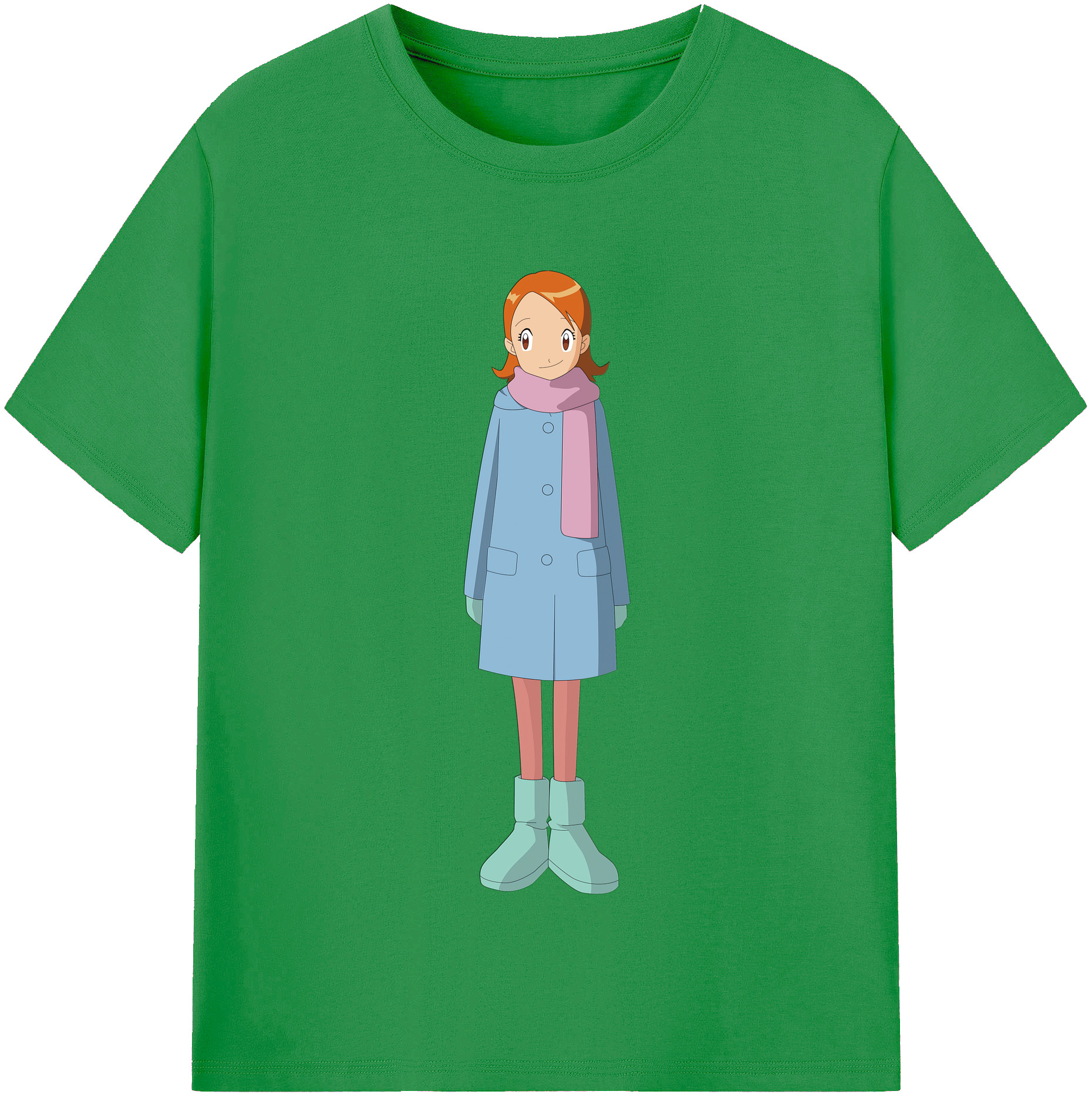 （画像用） Digimon デジタルモンスター/デジモン レディースカジュアルプリントTシャツ（綿100％）