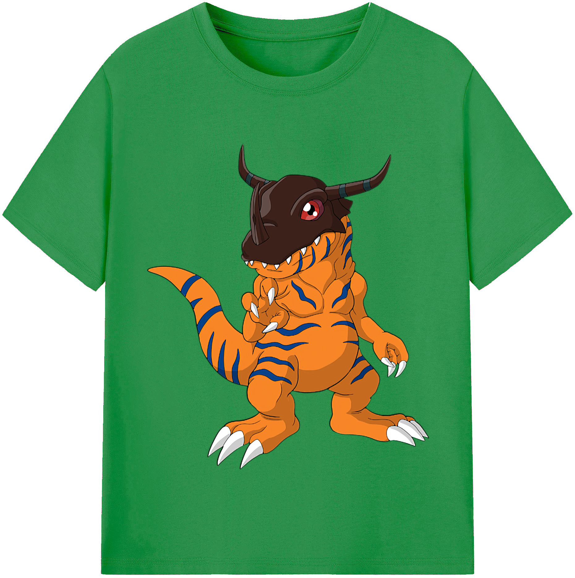 （画像用） Digimon デジタルモンスター/デジモン レディースカジュアルプリントTシャツ（綿100％）