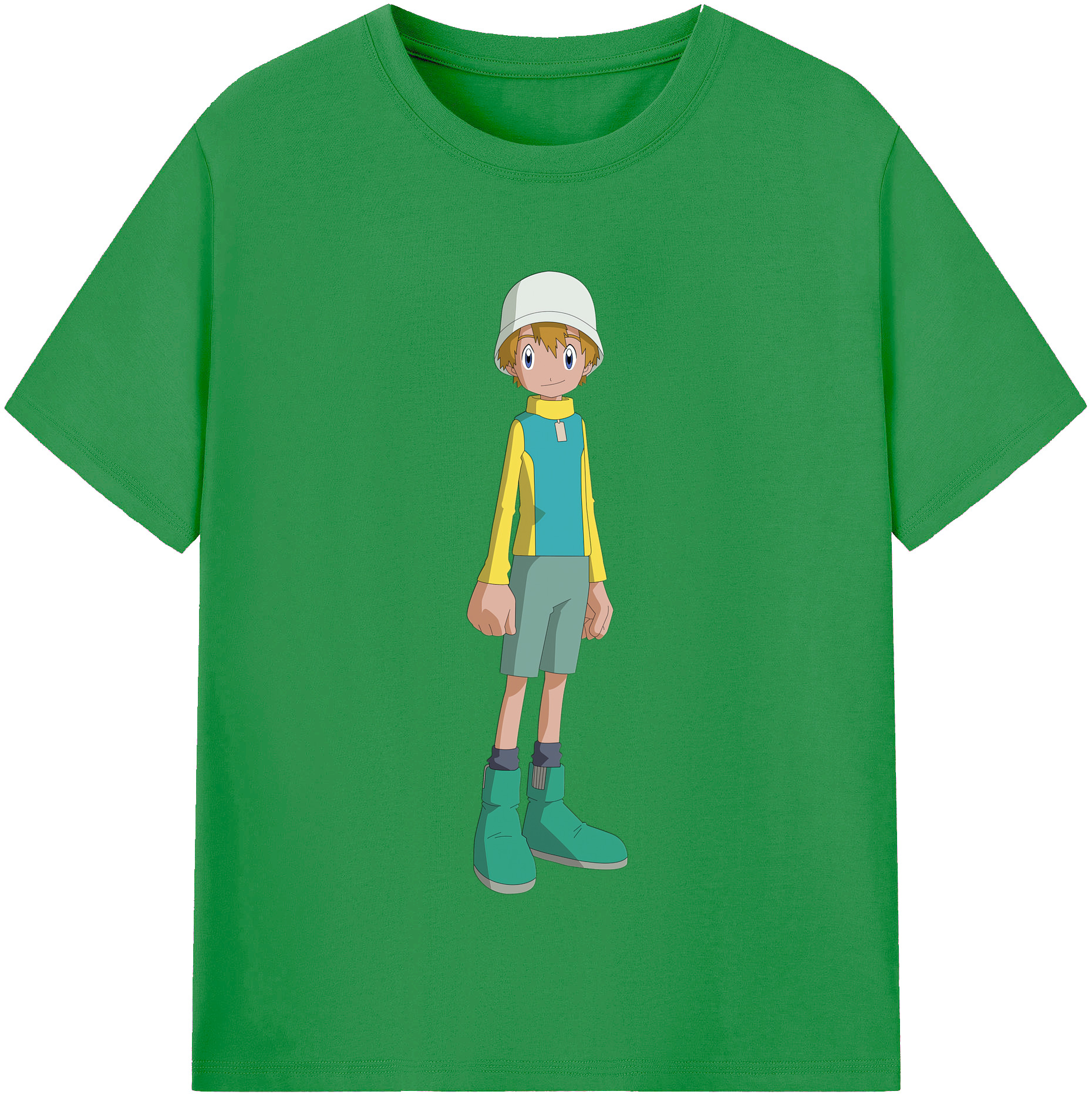 （画像用） Digimon デジタルモンスター/デジモン レディースカジュアルプリントTシャツ（綿100％）