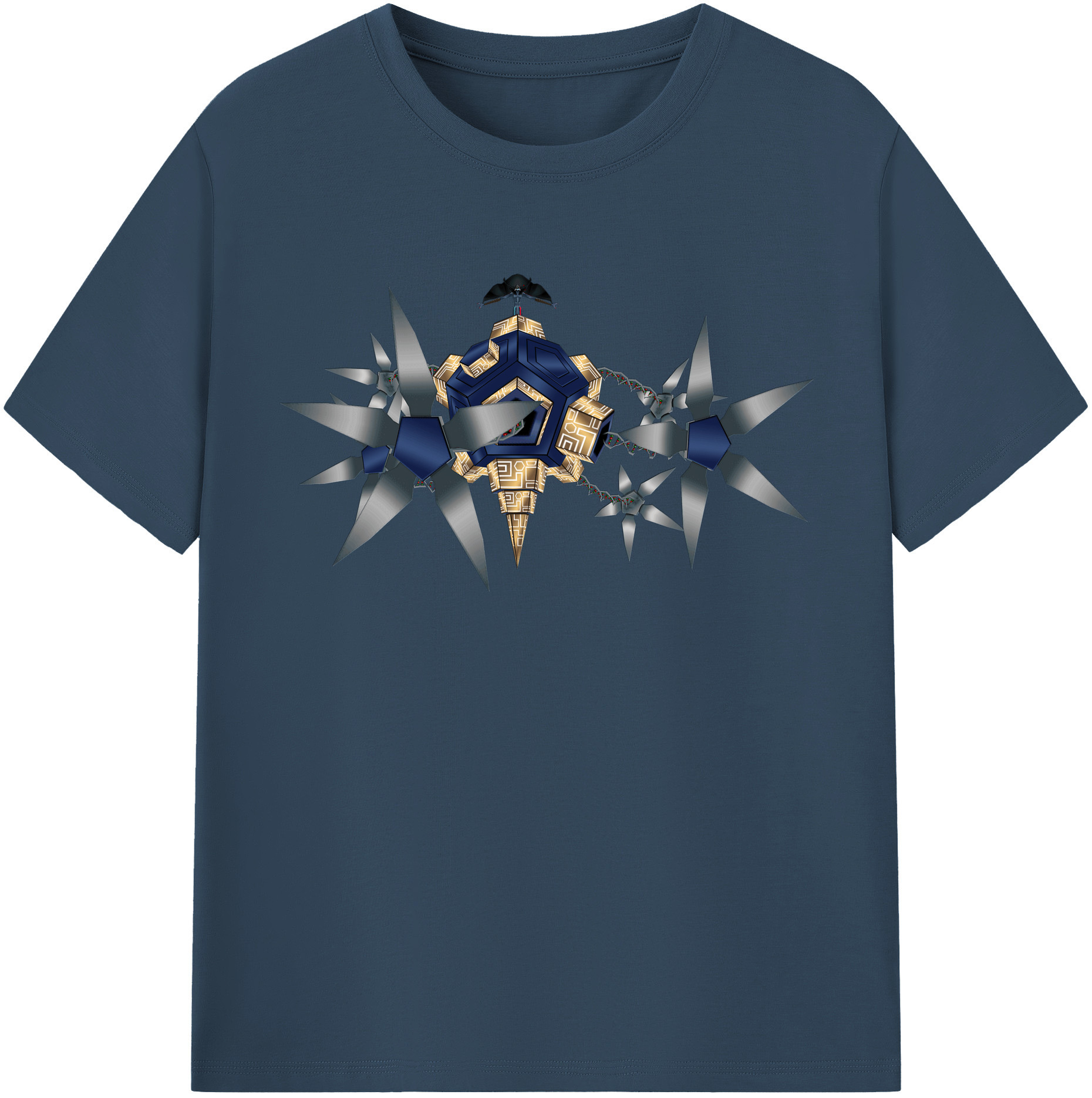 （画像用） Digimon デジタルモンスター/デジモン レディースカジュアルプリントTシャツ（綿100％）