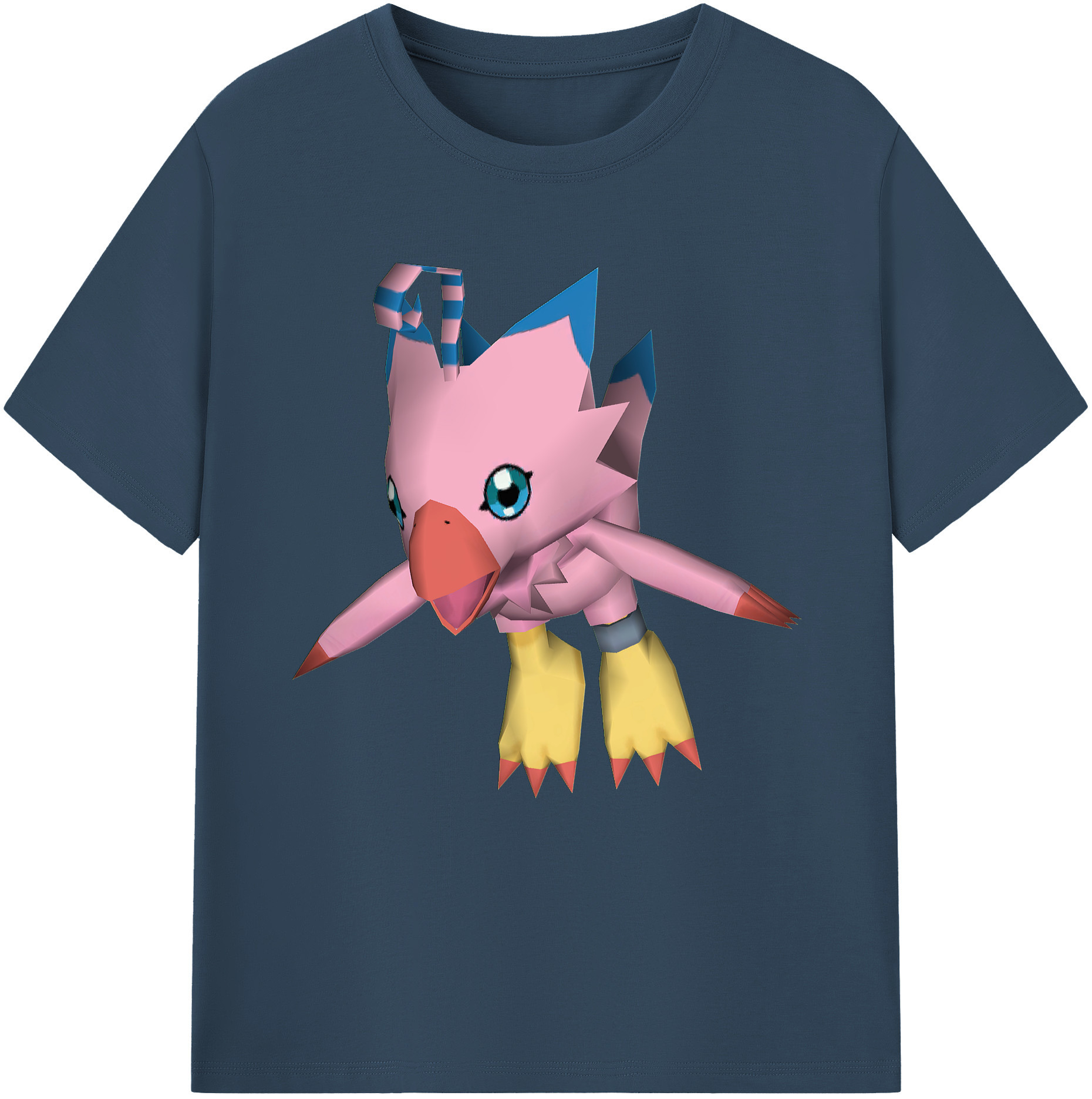 （画像用） Digimon デジタルモンスター/デジモン レディースカジュアルプリントTシャツ（綿100％）