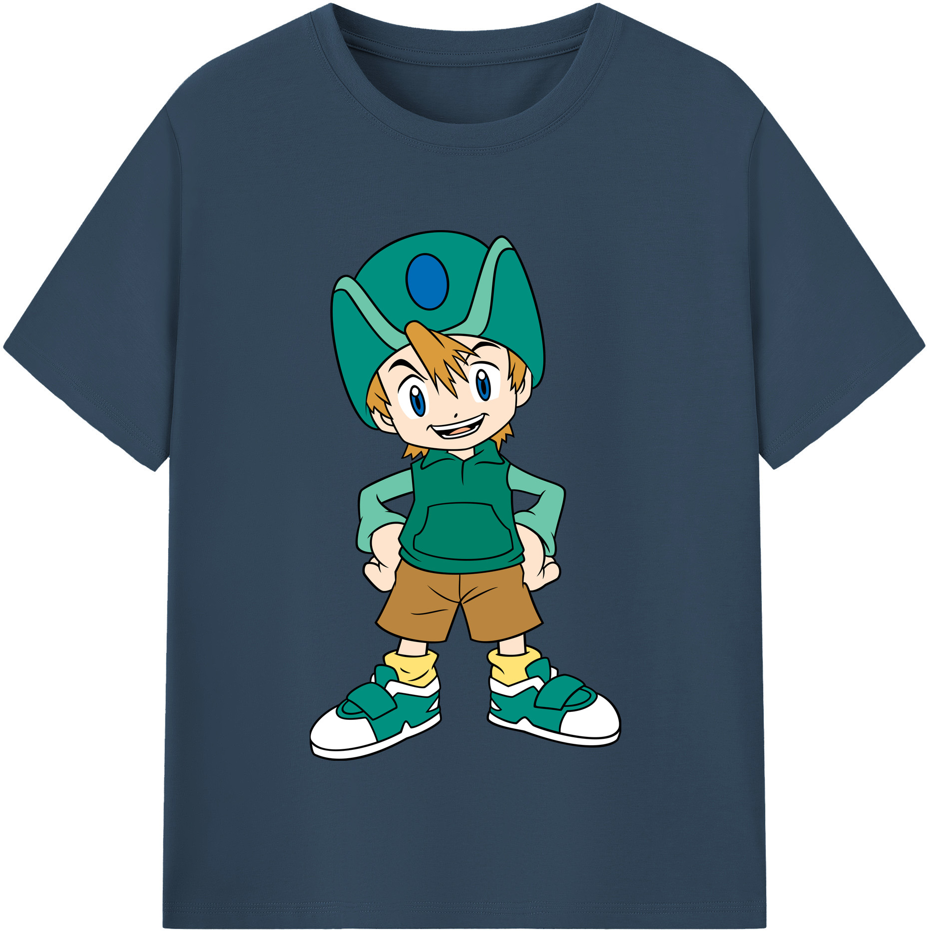 （画像用） Digimon デジタルモンスター/デジモン レディースカジュアルプリントTシャツ（綿100％）