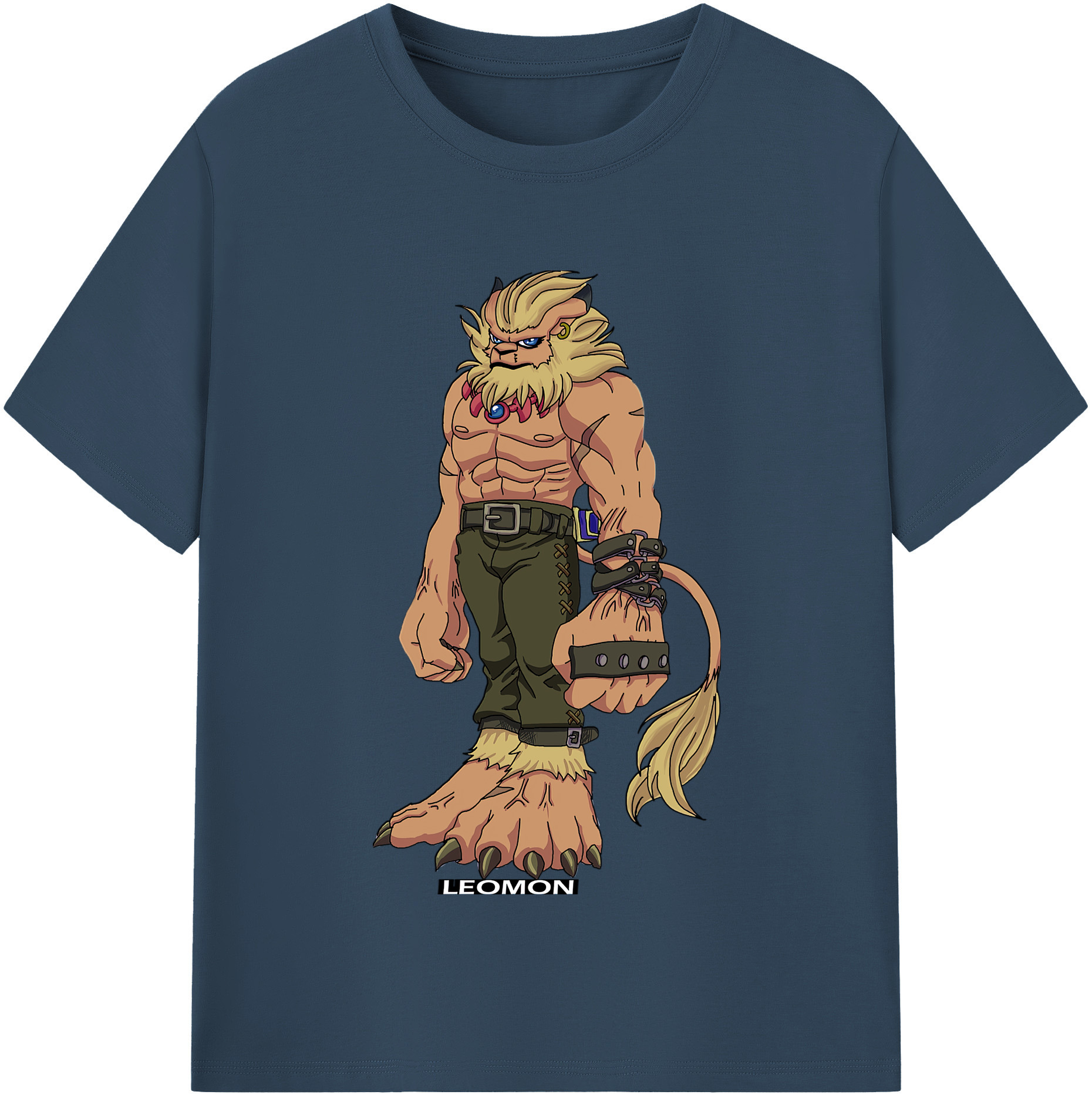 （画像用） Digimon デジタルモンスター/デジモン レディースカジュアルプリントTシャツ（綿100％）