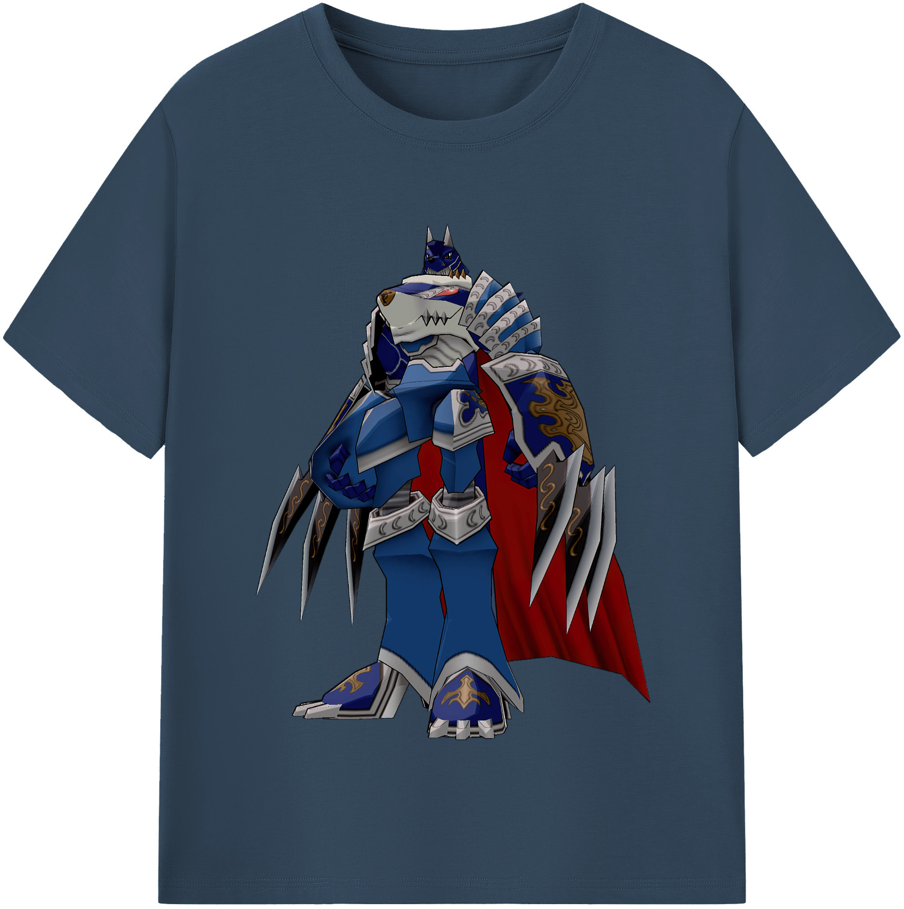 （画像用） Digimon デジタルモンスター/デジモン レディースカジュアルプリントTシャツ（綿100％）
