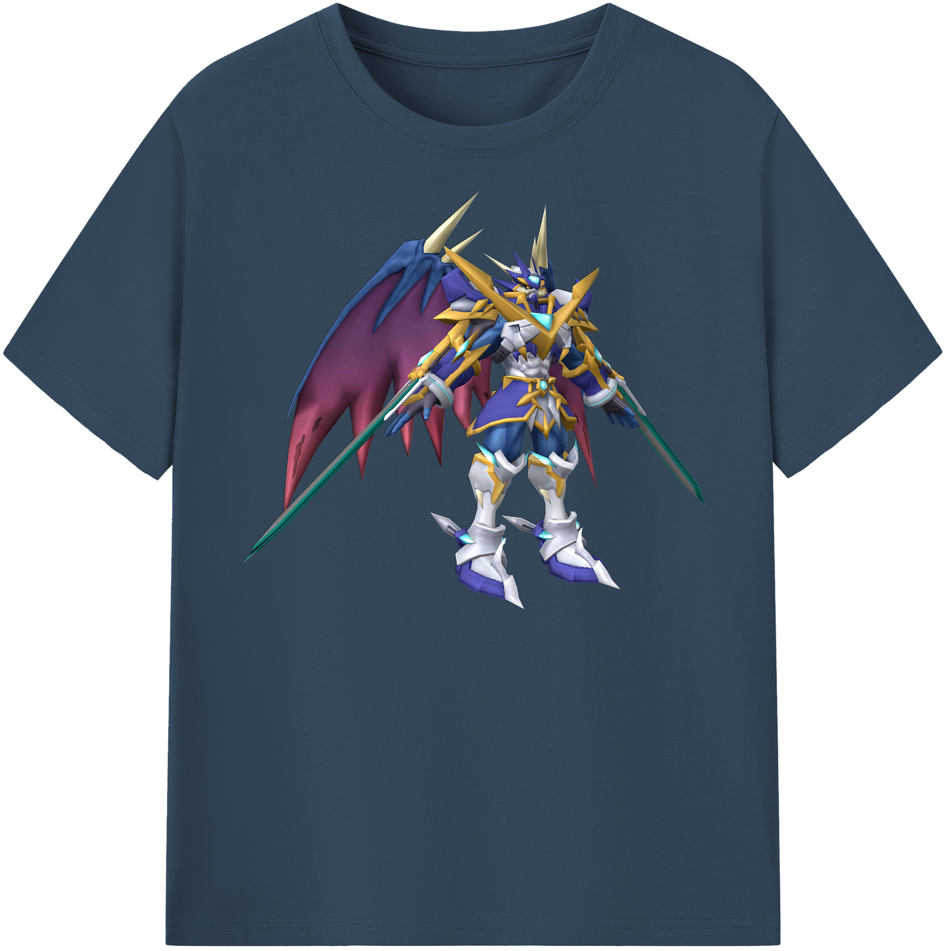 （画像用） Digimon デジタルモンスター/デジモン レディースカジュアルプリントTシャツ（綿100％）