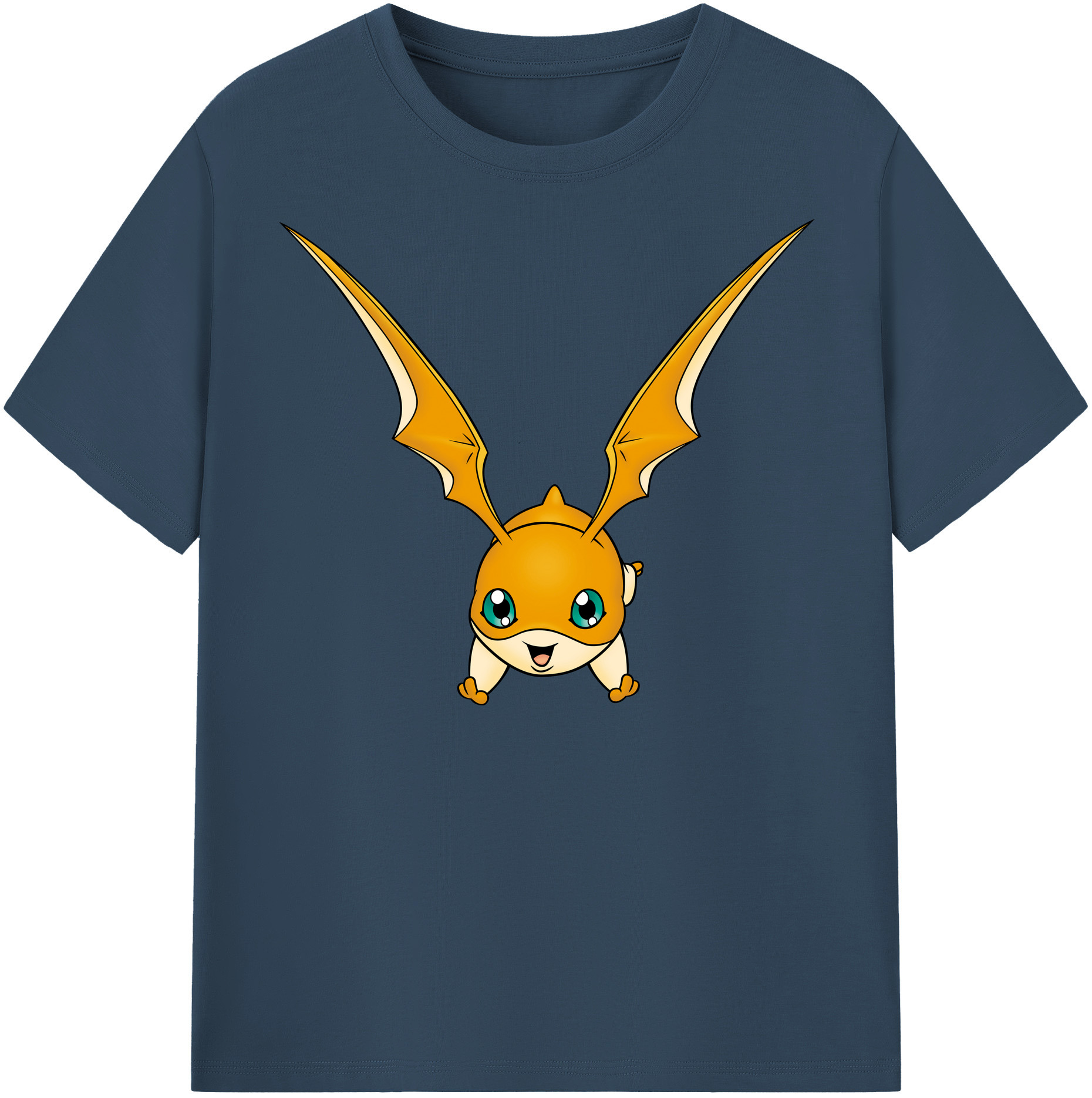（画像用） Digimon デジタルモンスター/デジモン レディースカジュアルプリントTシャツ（綿100％）