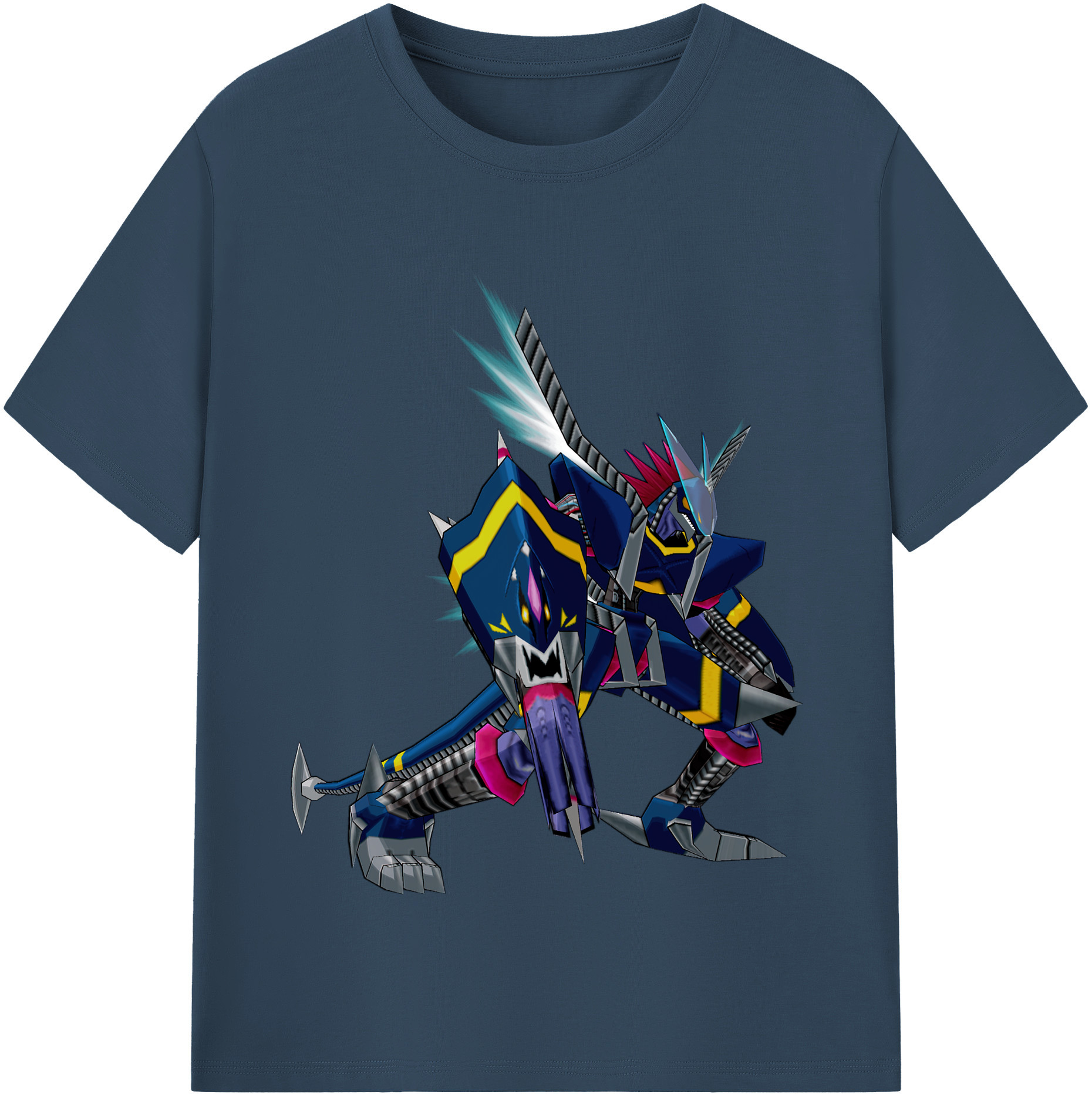 （画像用） Digimon デジタルモンスター/デジモン レディースカジュアルプリントTシャツ（綿100％）